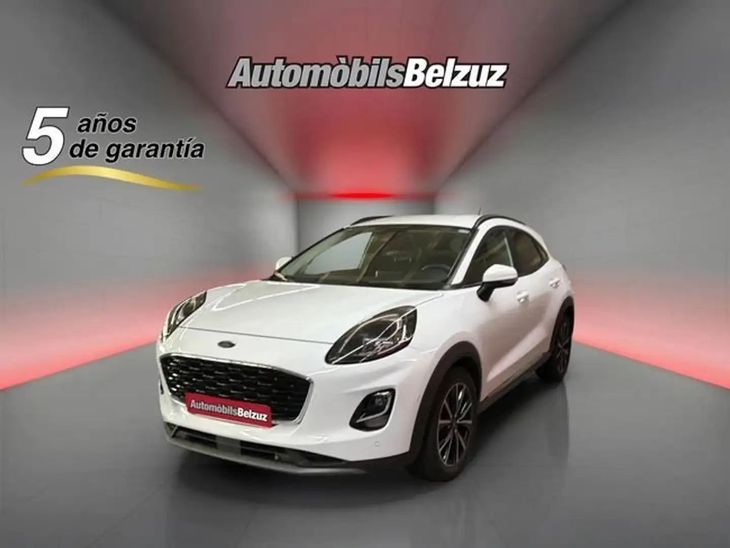 Ford Puma 1.0 EcoBoost MHEV Titanium Design 125 Blanco - 1
