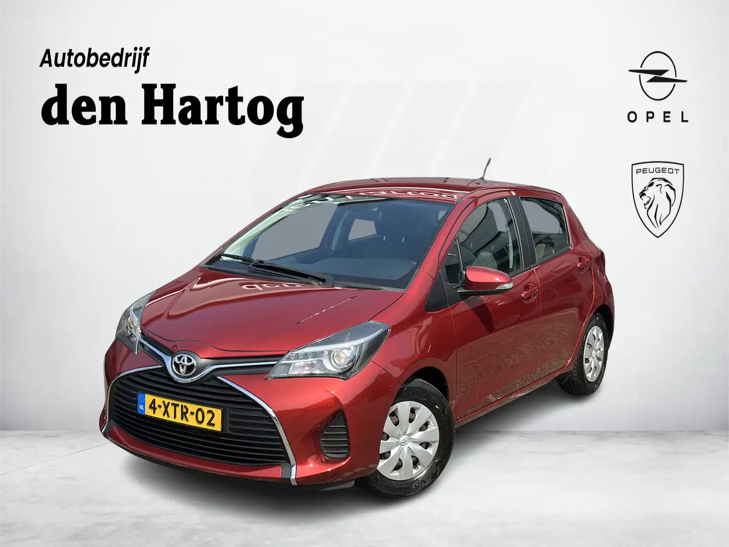 Toyota Yaris 1.0 VVT-i Aspiration Tel/Camera/Cruis control. Red - 1