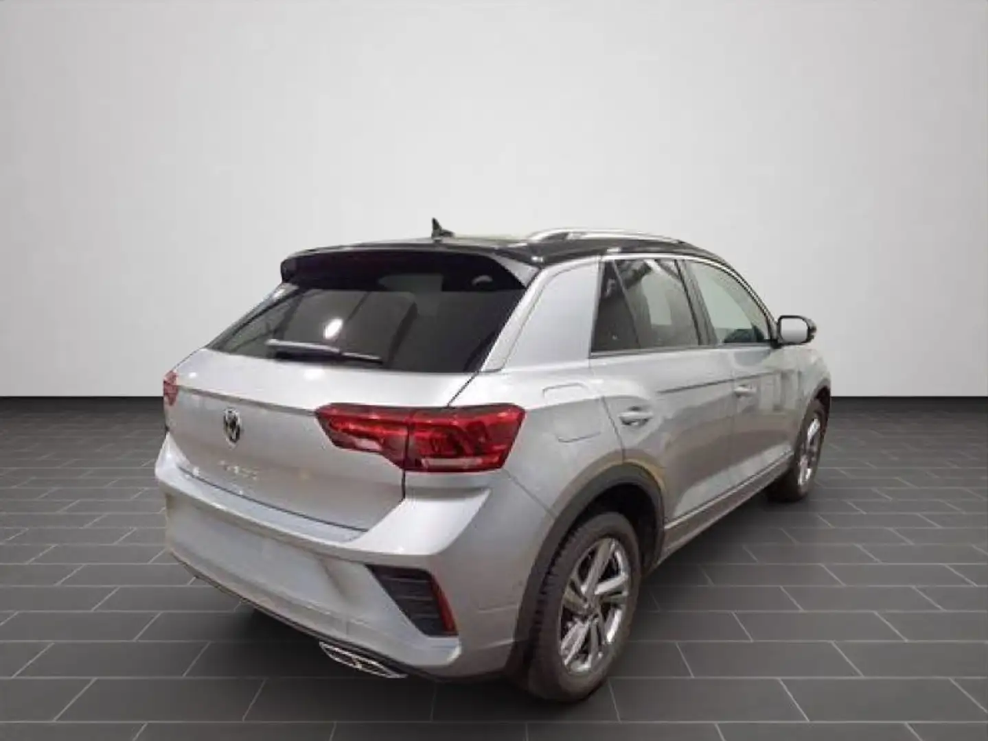 Volkswagen T-Roc R-LINE 1.5 TSI DSG LED PLUS AHK NAVI REAR Silber - 2