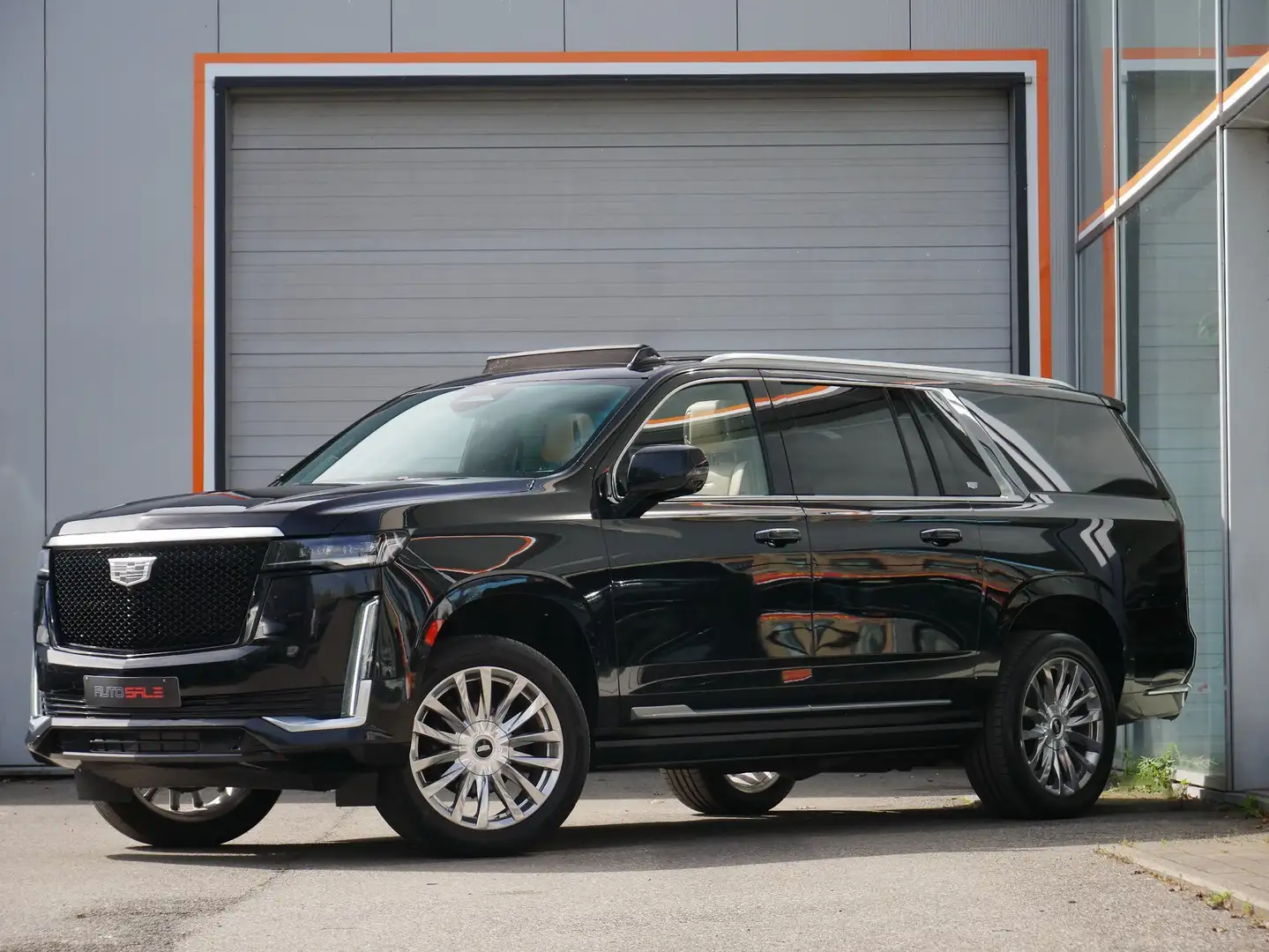 Cadillac Escalade ESV 6.2i V8 Platinum 7 PL // LICHT VRACHT Black - 1