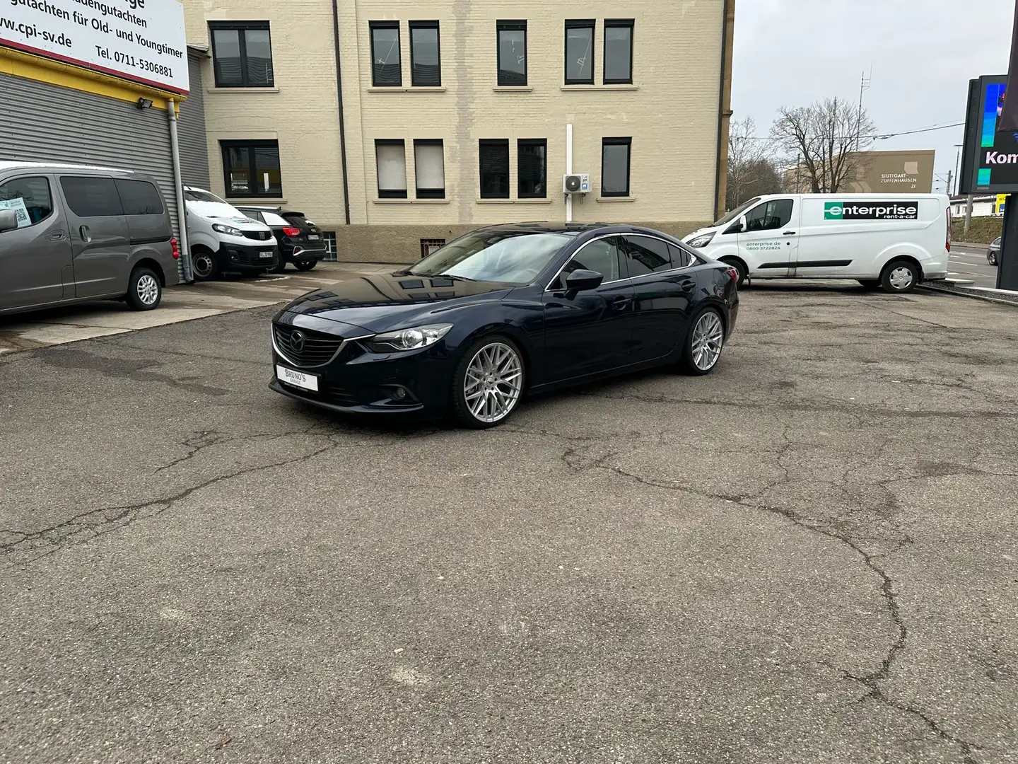 Mazda 6 2.2 Kombi SKYACTIV-D Aut. Sports-Line Blau - 1