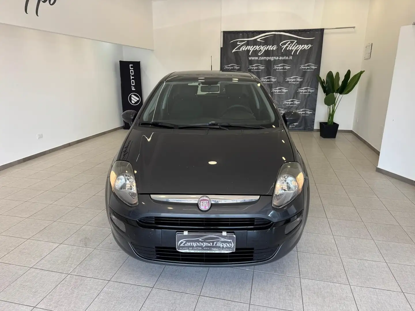 Fiat Punto Evo Punto Evo 1.3 Mjt 75 CV DPF 5 porte S&S Dynamic Grigio - 2