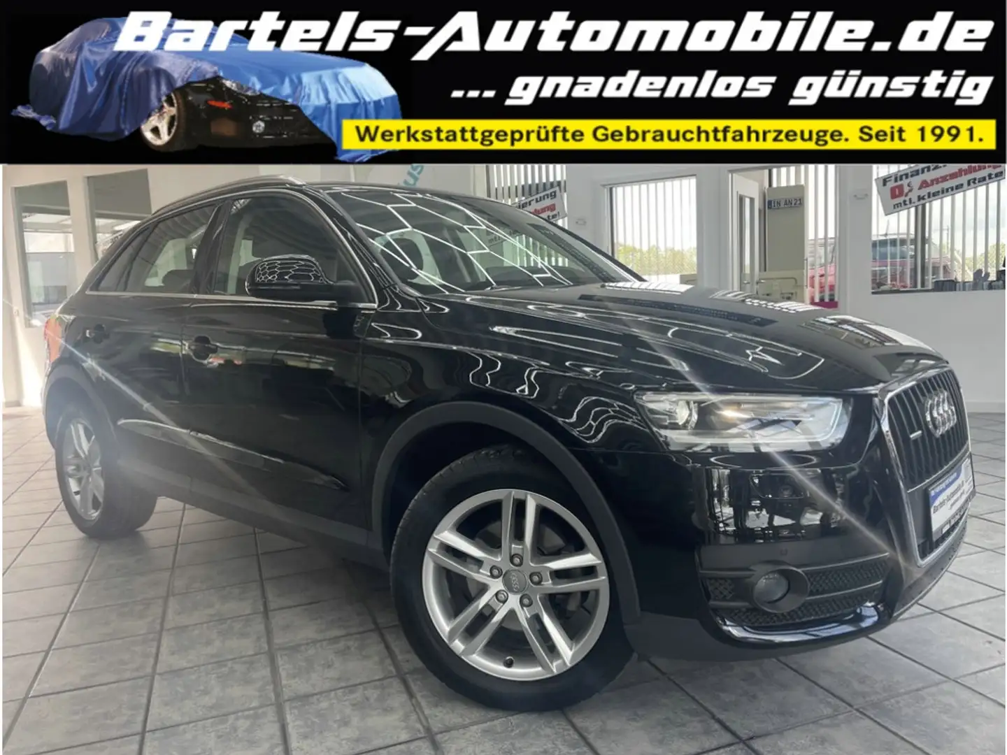 Audi Q3 2.0 TFSI quattro, 1.Hand, Panorama, Bi-Xenon Schwarz - 1