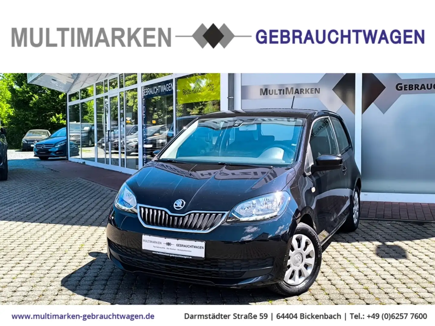 Skoda Citigo Ambition 1.0 EU6d-T Notbremsass. Temp PDC Berganfa Černá - 1