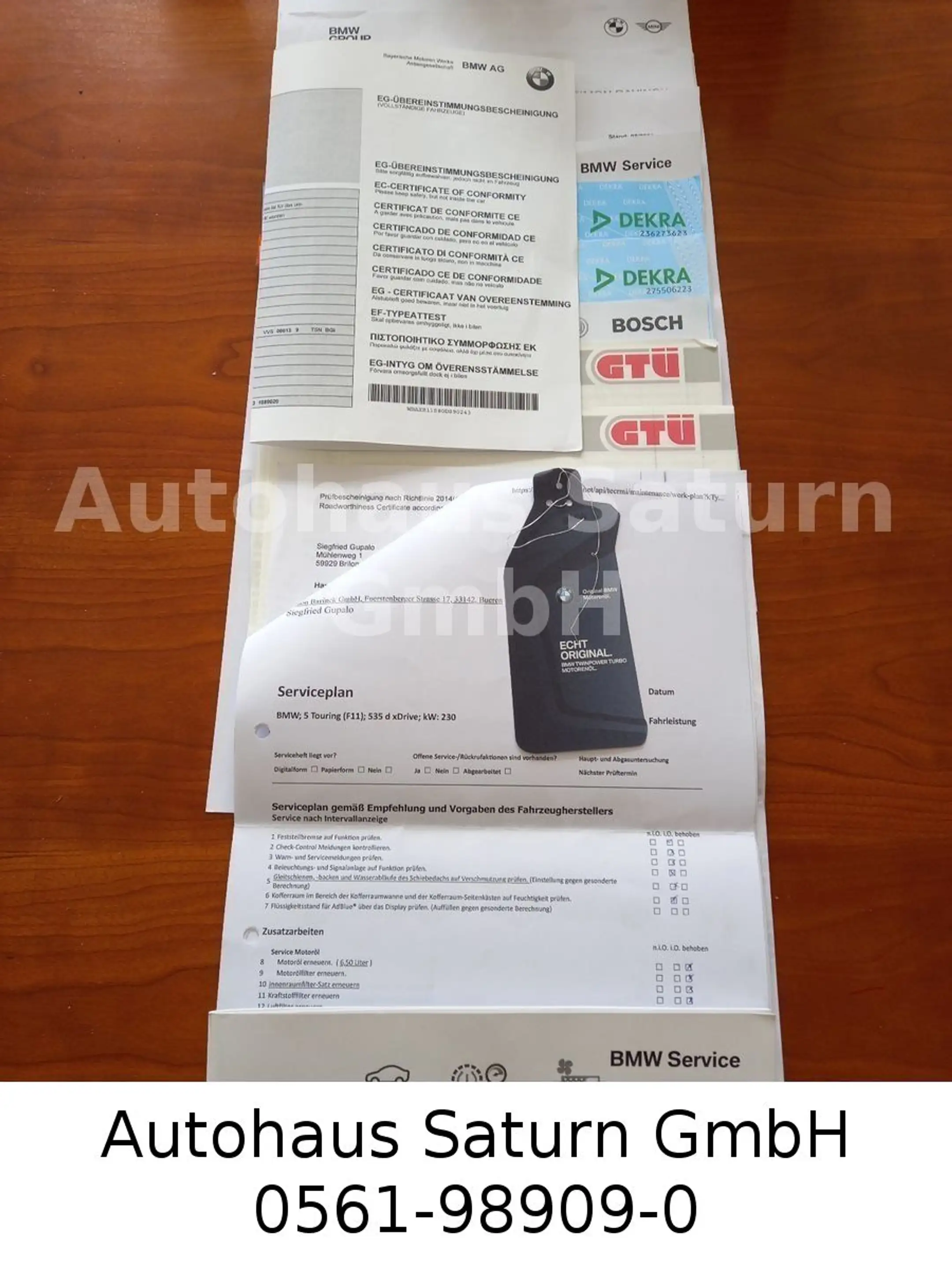 BMW 535 d xDrive Touring*Checkheft*Vollausstattung — photo 14