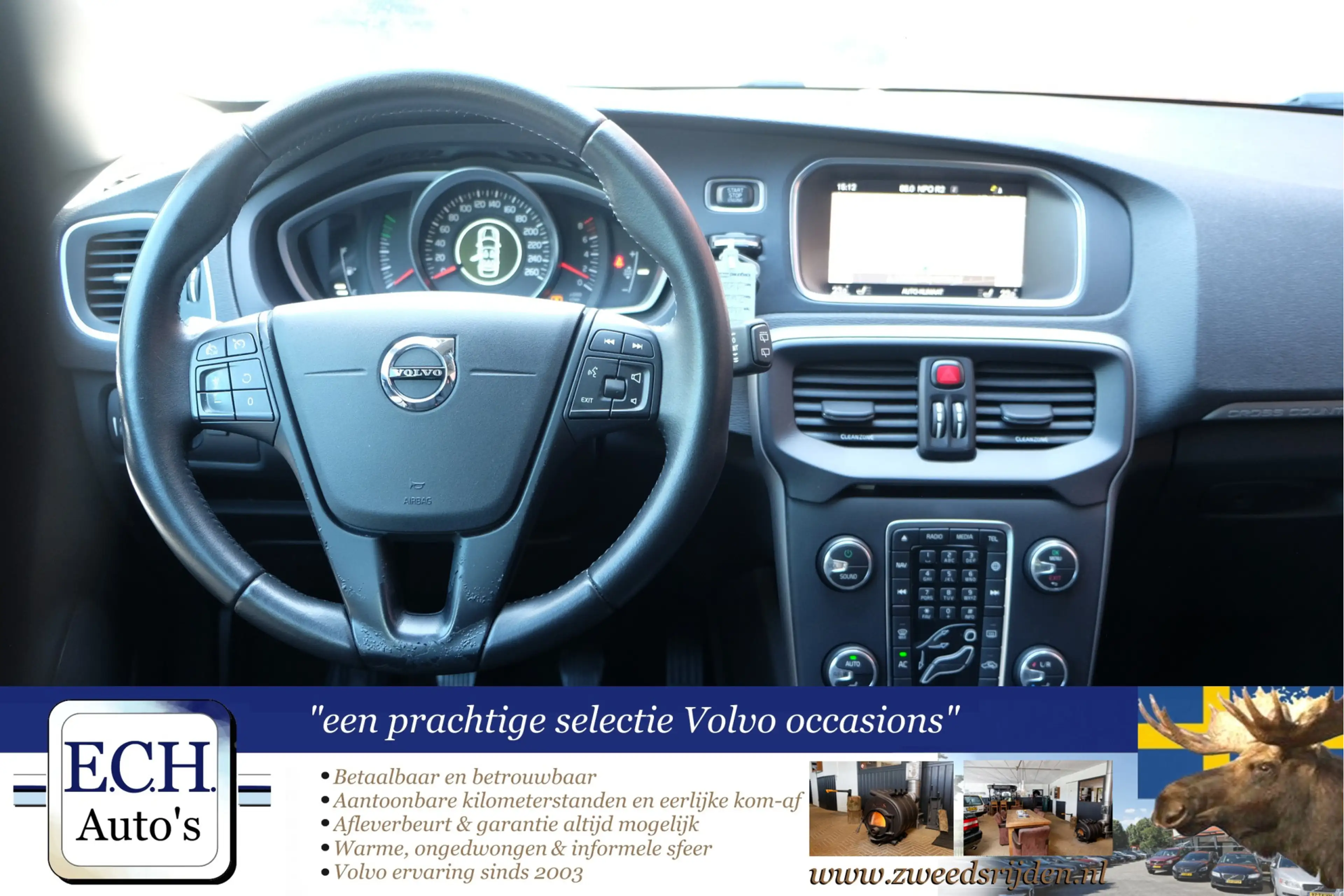 Volvo V40 Cross Country 2.0 T3 152 pk Nordic+ Navi, Stoelverwarming, LED, — photo 12