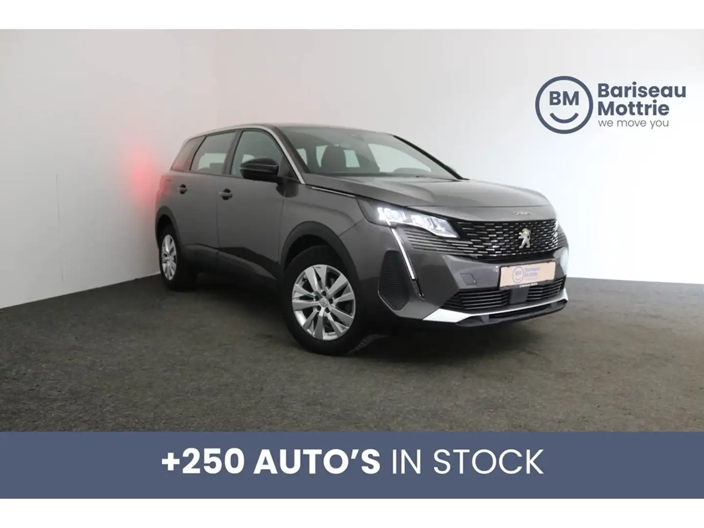 Peugeot 5008 1.5D STYLE AUTOMAAT 7-ZIT *BTW AFTREKBAAR*CAMERA*D Gri - 1