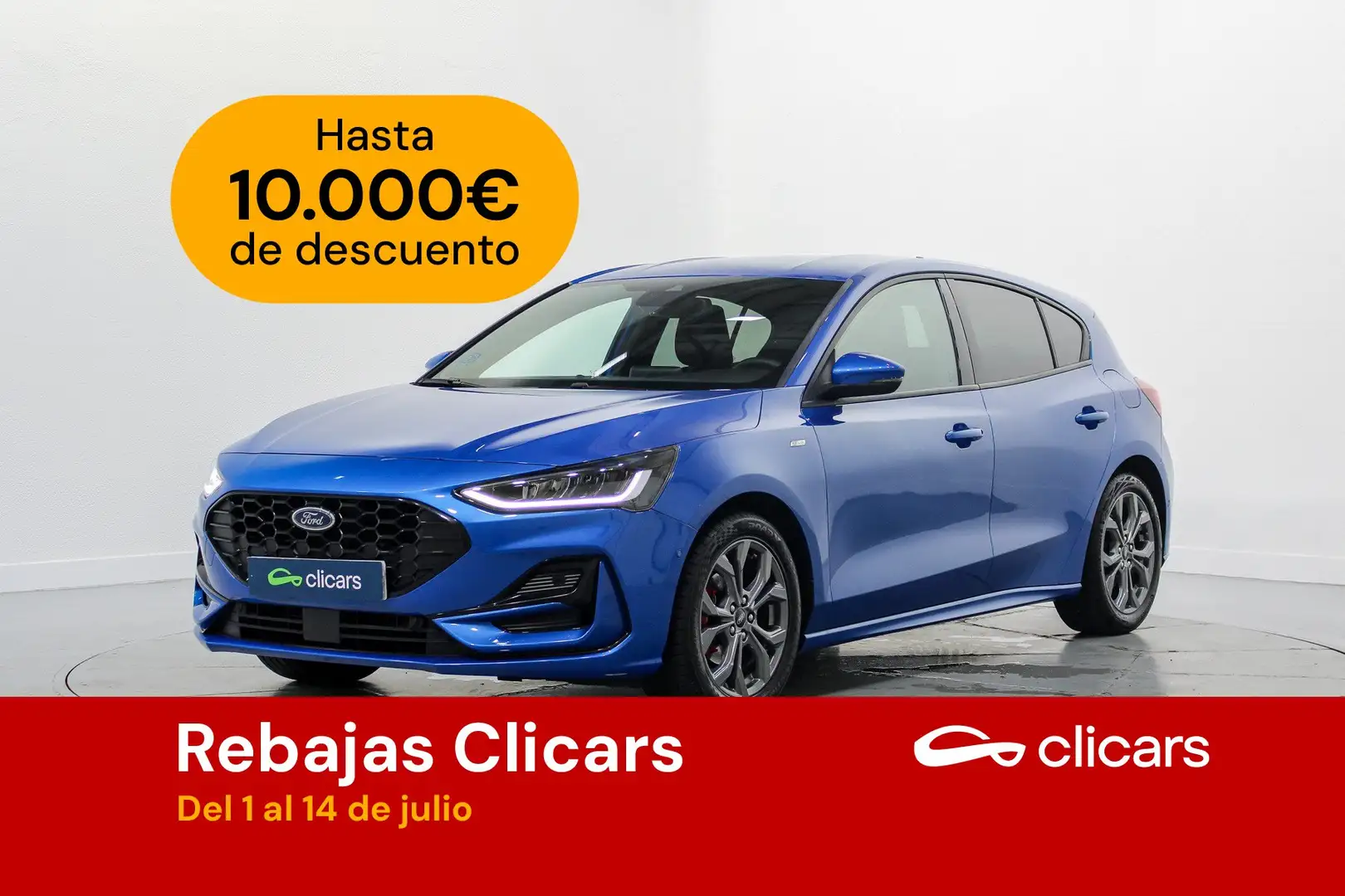 Ford Focus 1.0 Ecoboost MHEV ST-Line 125 Blanco - 1