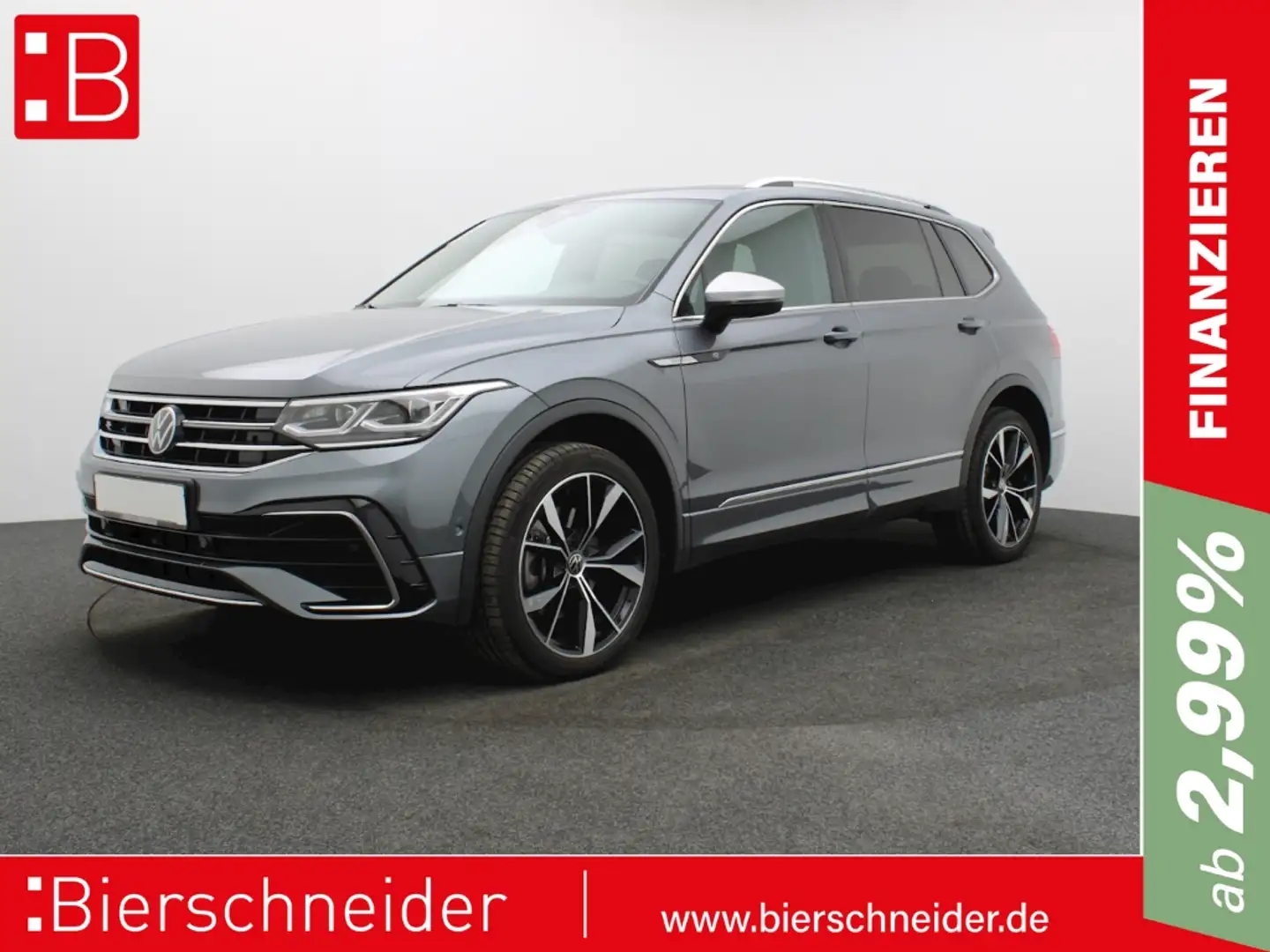 Volkswagen Tiguan Allspace 2.0 TSI DSG 4Mo. R-Line 7-S. PANO AHK 20 MISANO AR Grau - 1