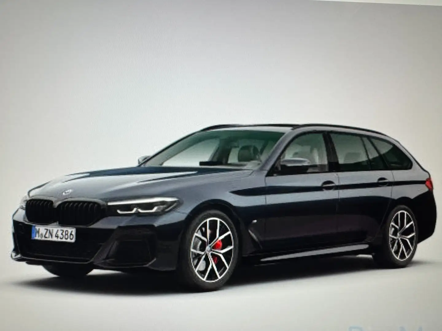 BMW 530 d Touring mhev 48V xdrive Msport auto Nero - 1