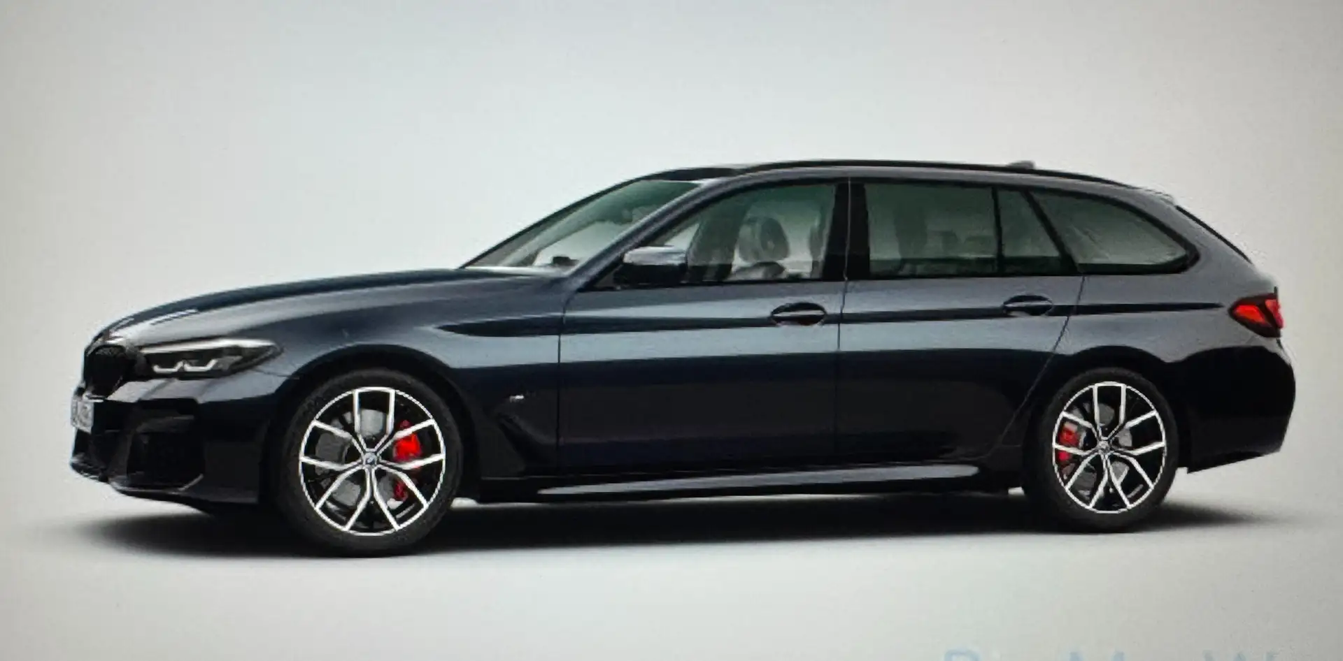 BMW 530 d Touring mhev 48V xdrive Msport auto Nero - 2