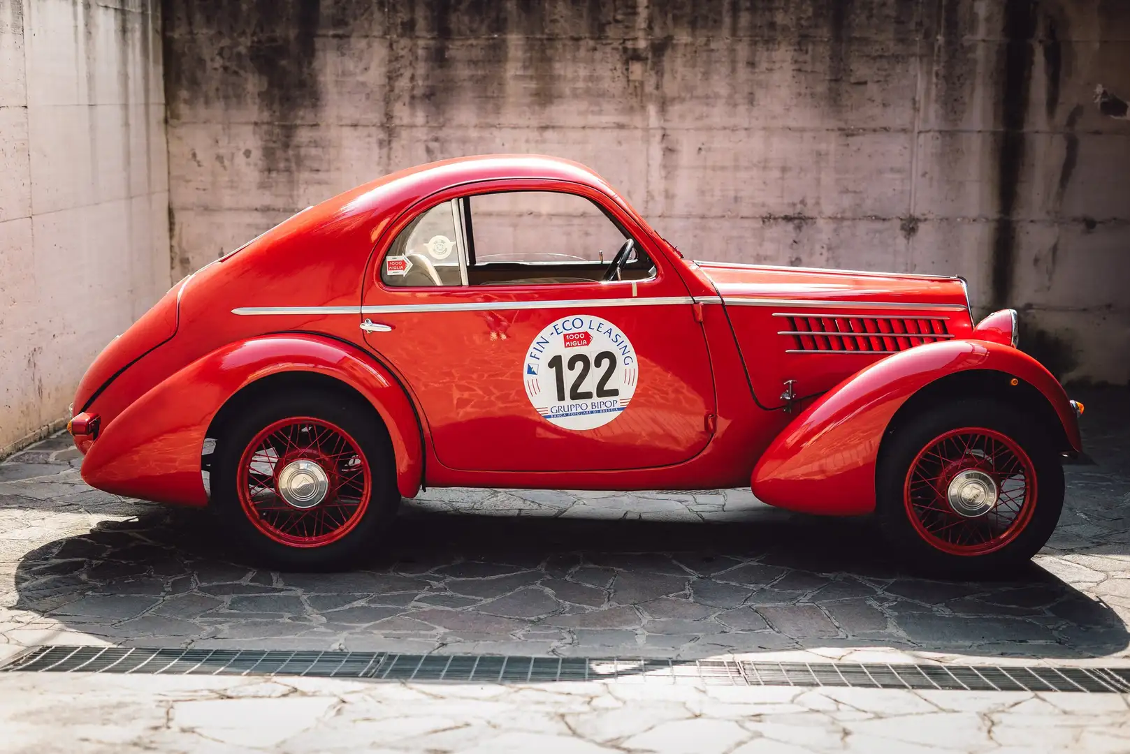 Fiat 508 CS Balilla Berlinetta Aerodinamica | Targa Oro Rosso - 1