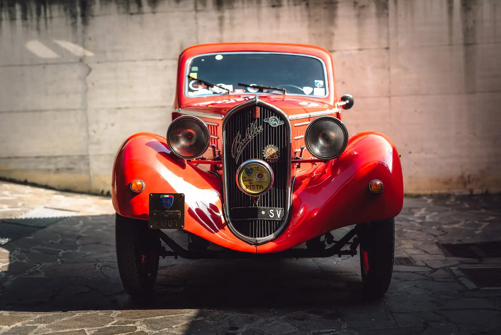 Fiat 508 CS Balilla Berlinetta Aerodinamica | Targa Oro Rosso - 2