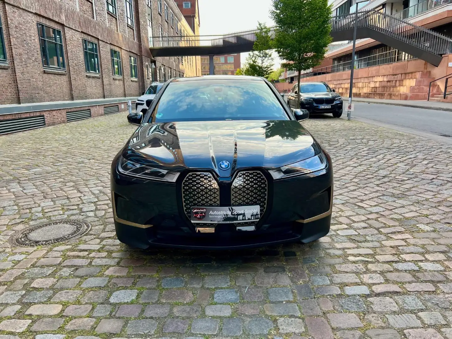 BMW iX 40 XDrive Panorama-Glasdach Schwarz - 2