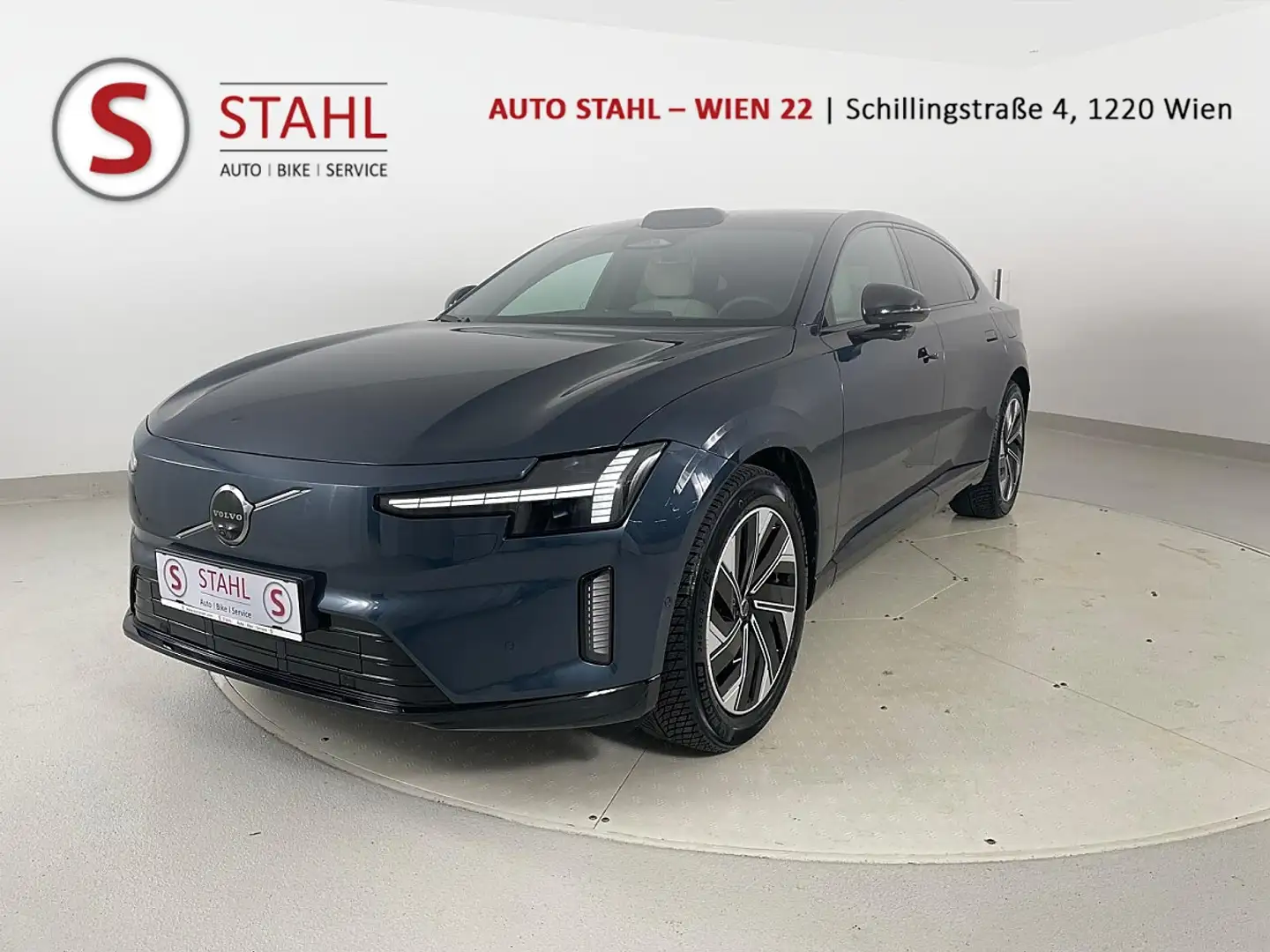 Volvo ES90 Single Motor Extended Range 92kWh Plus | Stahl ... Blau - 1