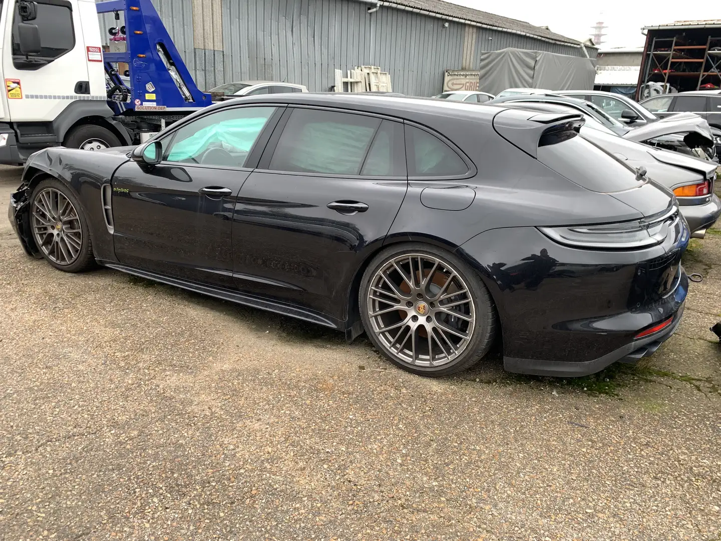 Porsche Panamera Panamera Sport Turismo 4 E-Hybrid Platinium Noir - 2