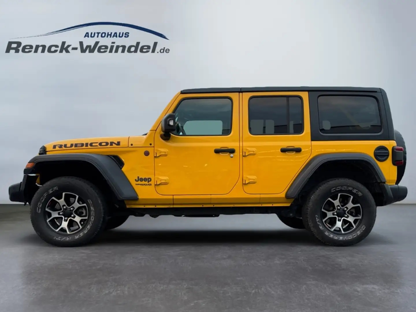 Jeep Wrangler Unlimited Rubicon 2.0 T-GDI Hardtop Navi Leder Sou Sarı - 2