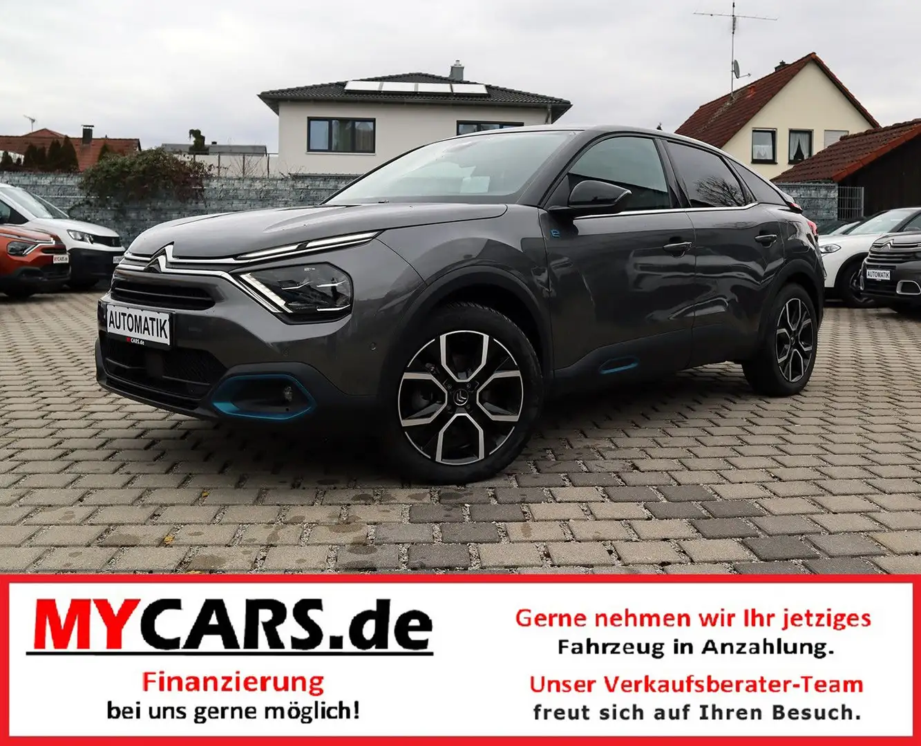 Citroen C4 Lim. ë- Shine*Leder*HUD*2xPDC*SH*LH*Standh.* Grau - 1