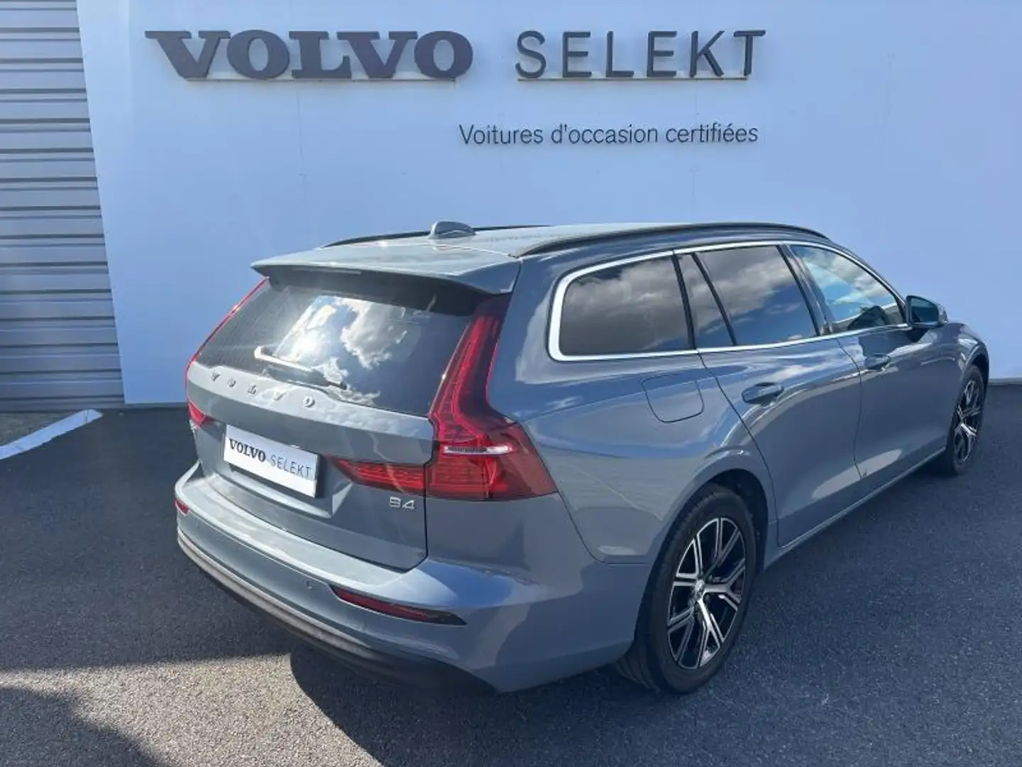 Volvo V60 B4 197ch Start Geartronic 8 Gris - 2