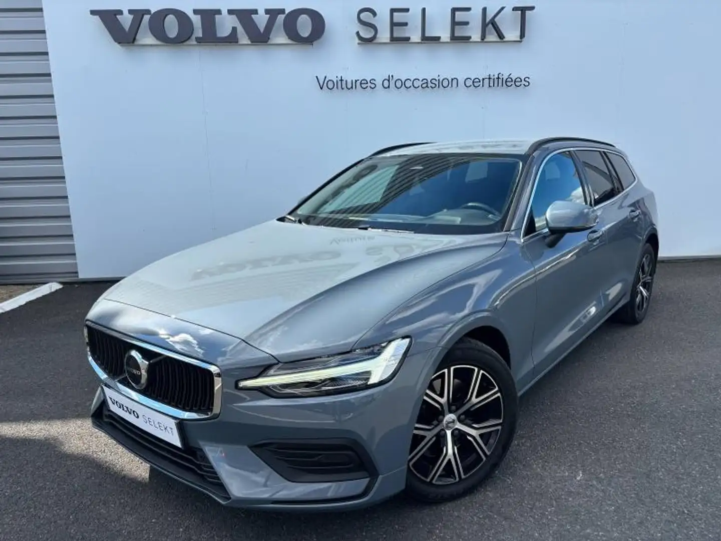Volvo V60 B4 197ch Start Geartronic 8 Gris - 1