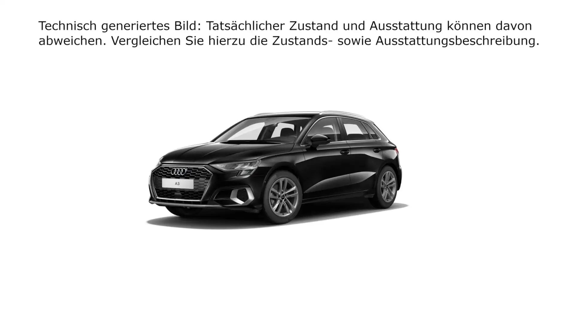 Audi A3 30 TFSI Sportback advanced Schwarz - 2