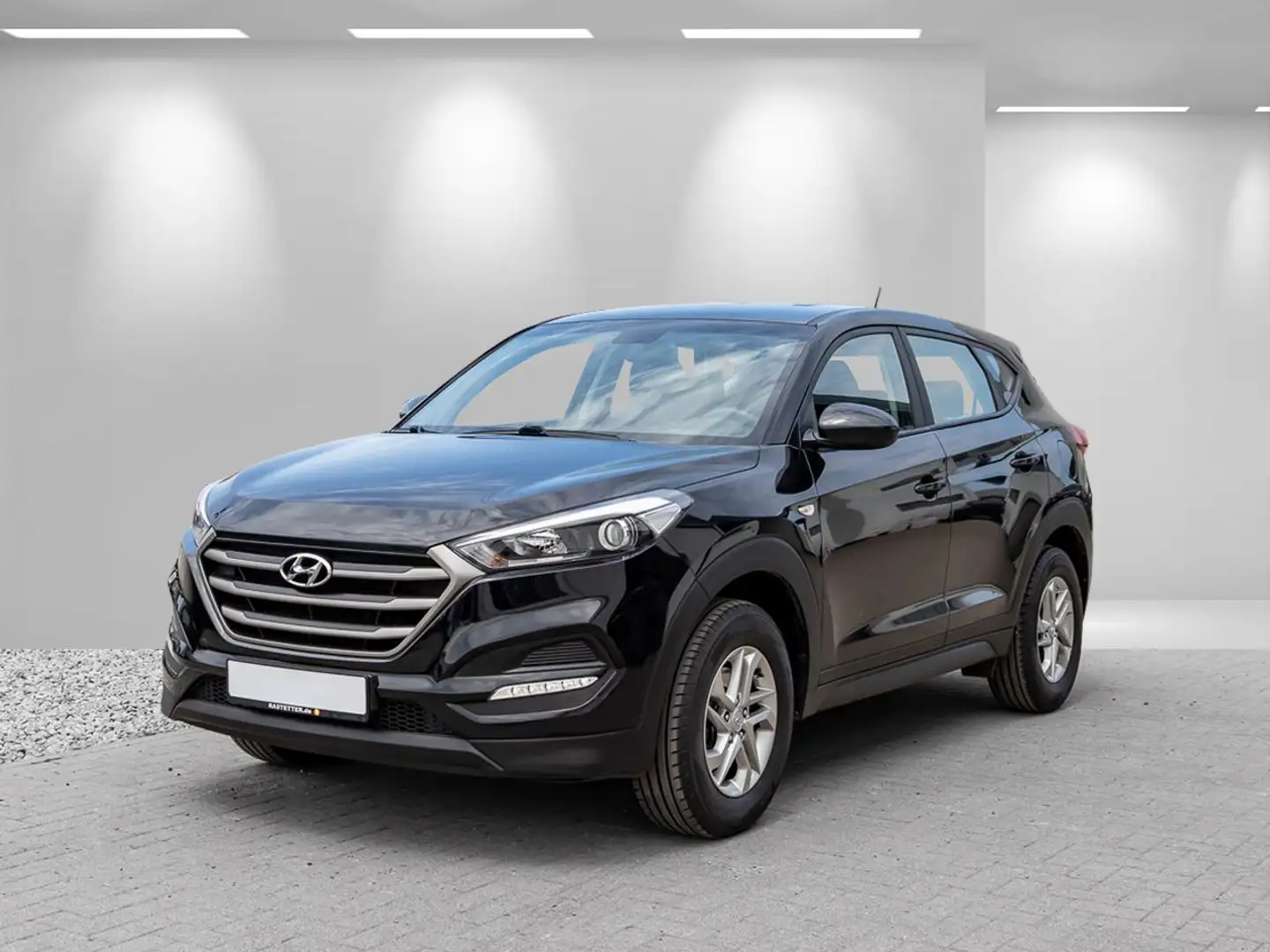 Hyundai TUCSON 1.6 blue Classic Klima+LMF+Alarm+Bluet+USB+Lichtau Zwart - 2
