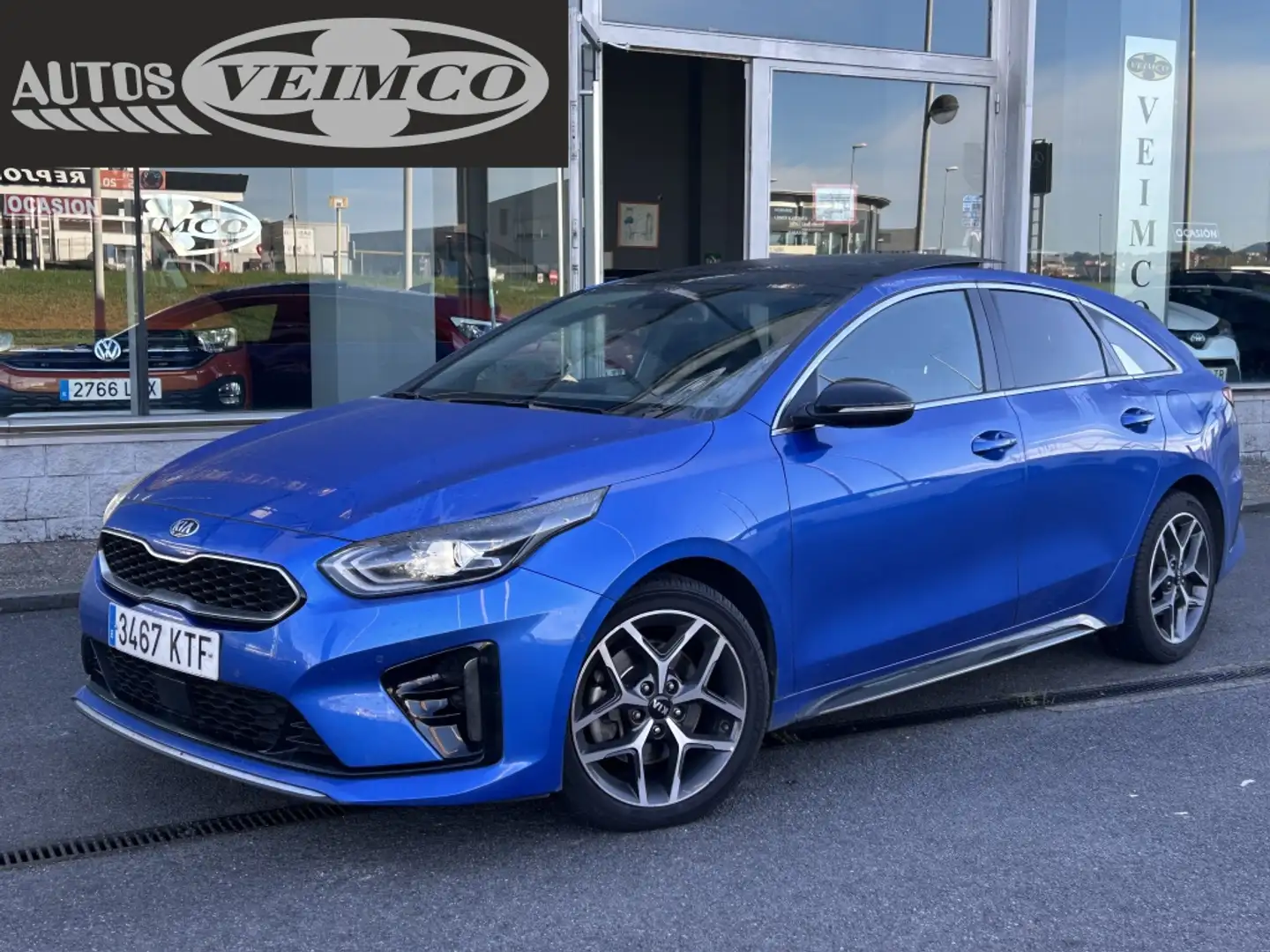 Kia ProCeed / pro_cee'd 1.4 T-GDI GT Line Bleu - 1