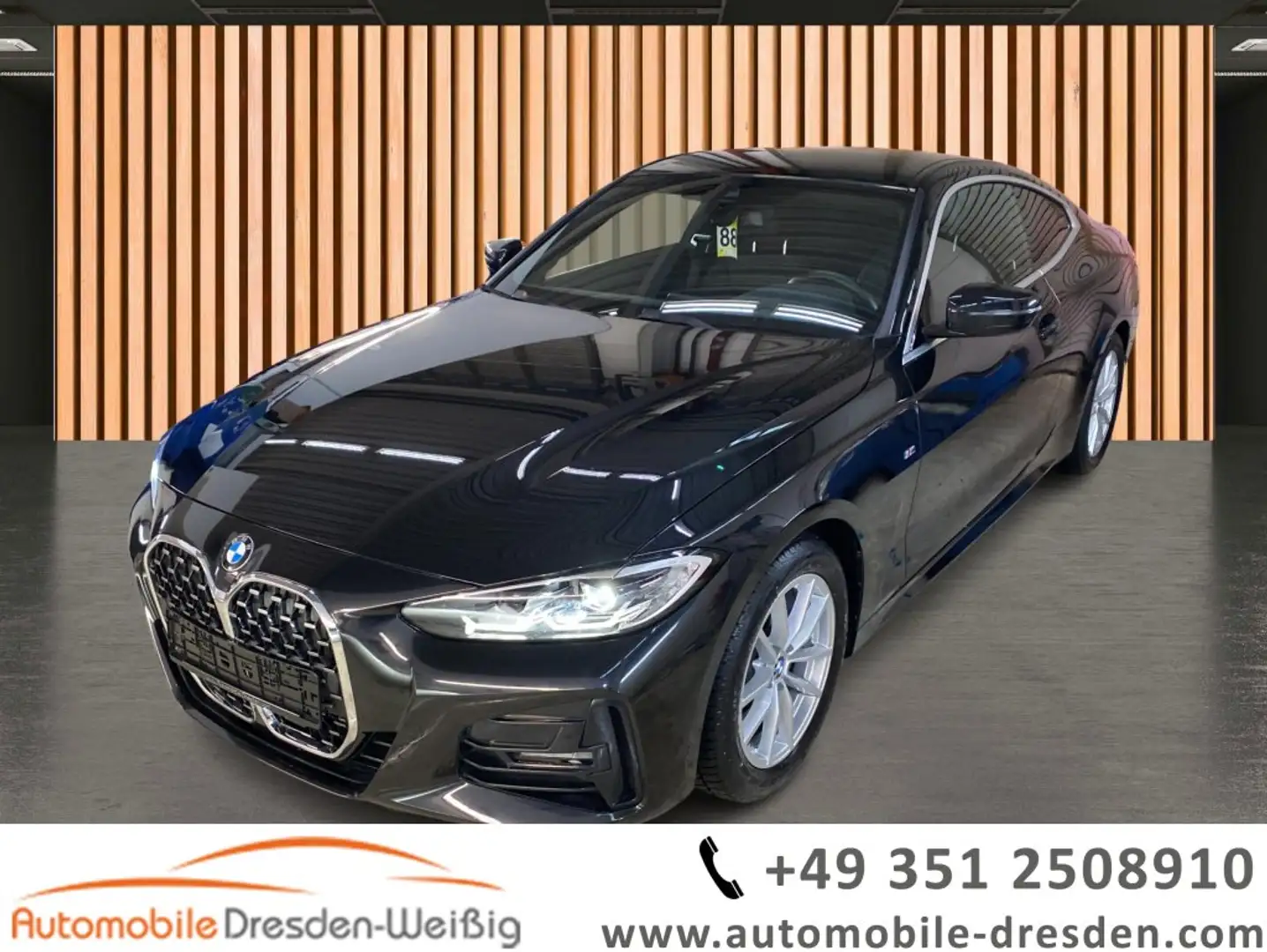 BMW 420 i M Sport*UPE 61.630*ACC*Memory*Keyless* Schwarz - 1