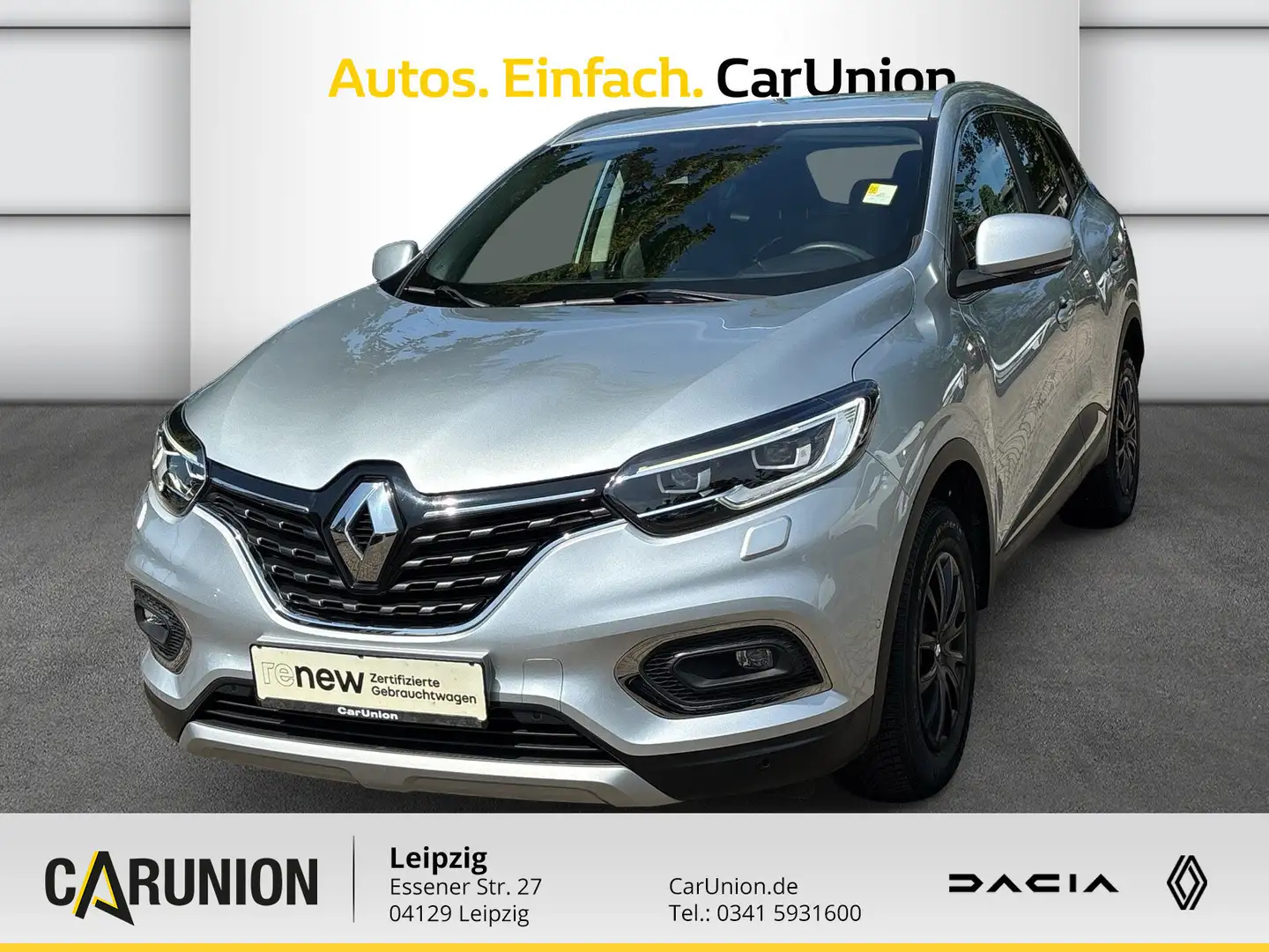 Renault Kadjar LIMITED Deluxe TCe 140 GPF Navi,Voll-LED Grau - 1