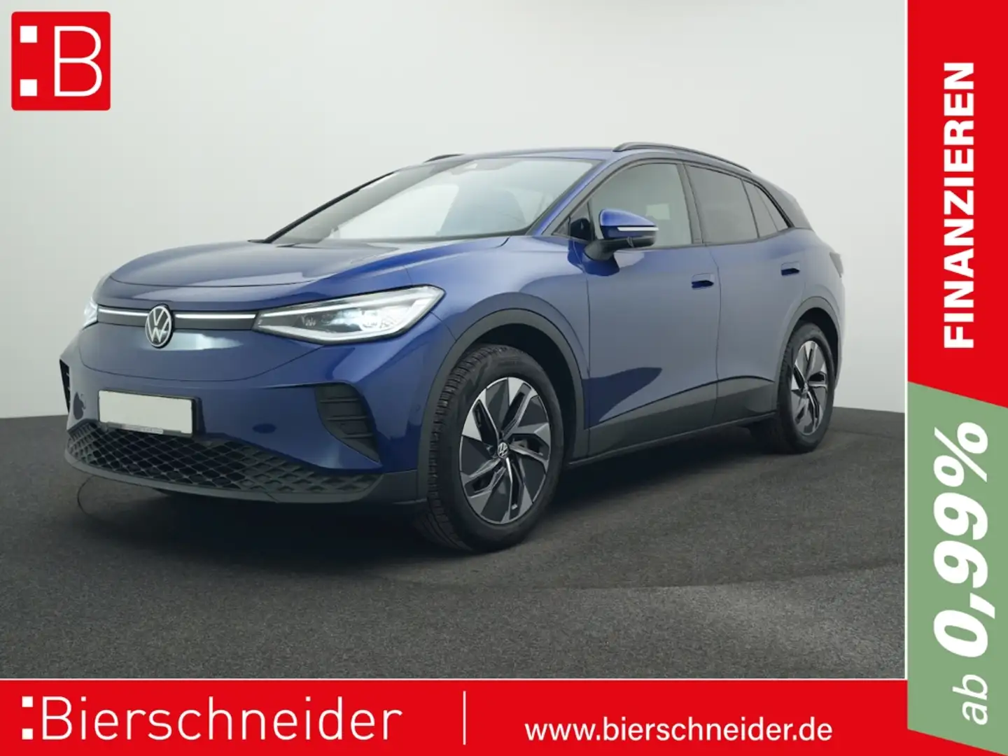 Volkswagen ID.4 Pro 4Mo. 5.-J.-GAR NAVI IQ-LIGHT AREA-VIEW Bleu - 1