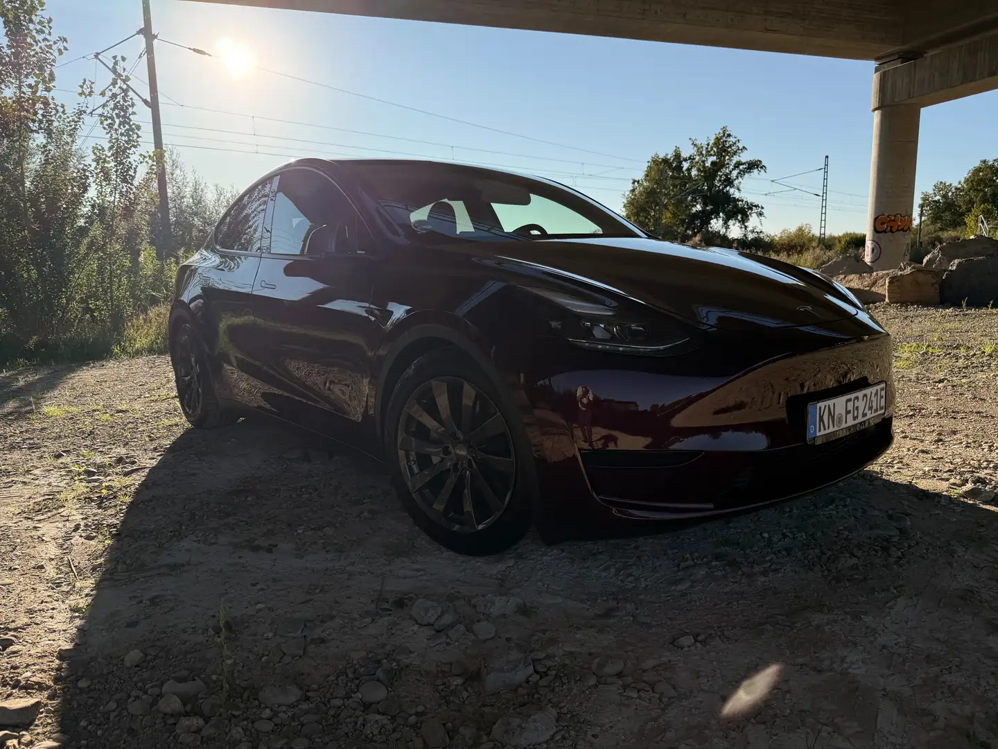 Tesla Model Y Model Y Long Range RWD Червоний - 1