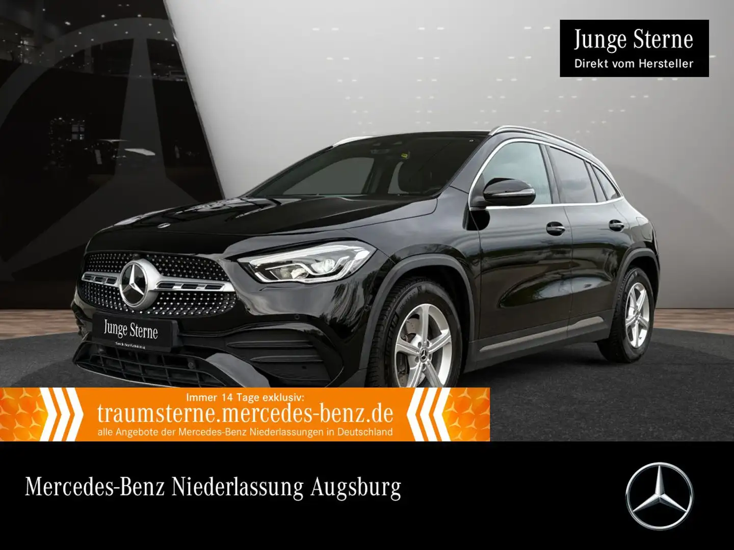 Mercedes-Benz GLA 200 AMG+LED+7G Schwarz - 1
