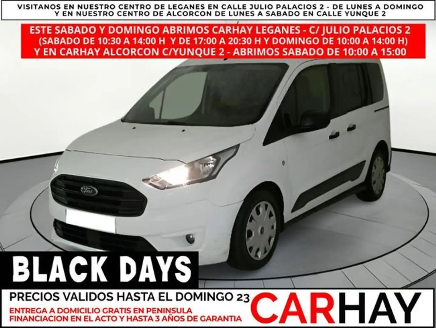 Ford Transit KOMBI KONNECT 1.5 TDCI 74KW TREND 220 L1 Blanc - 1