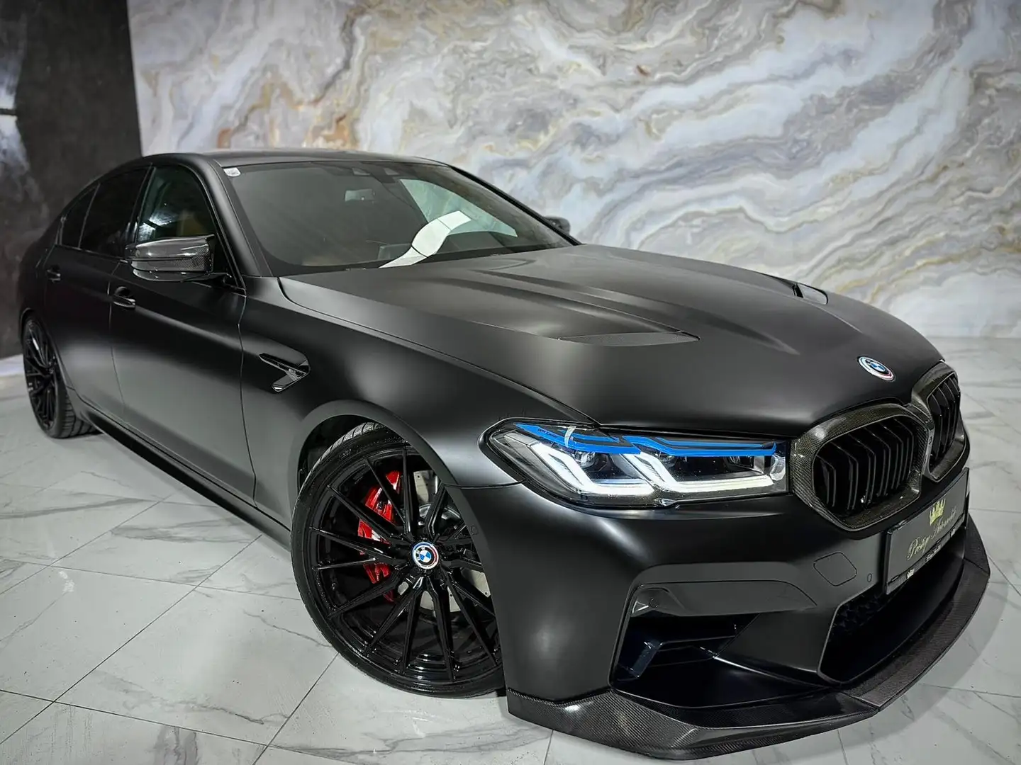 BMW 540 i ///M5 CS LCI FACELIFT UMBAU * ALLES TYPISIERT * Zwart - 1