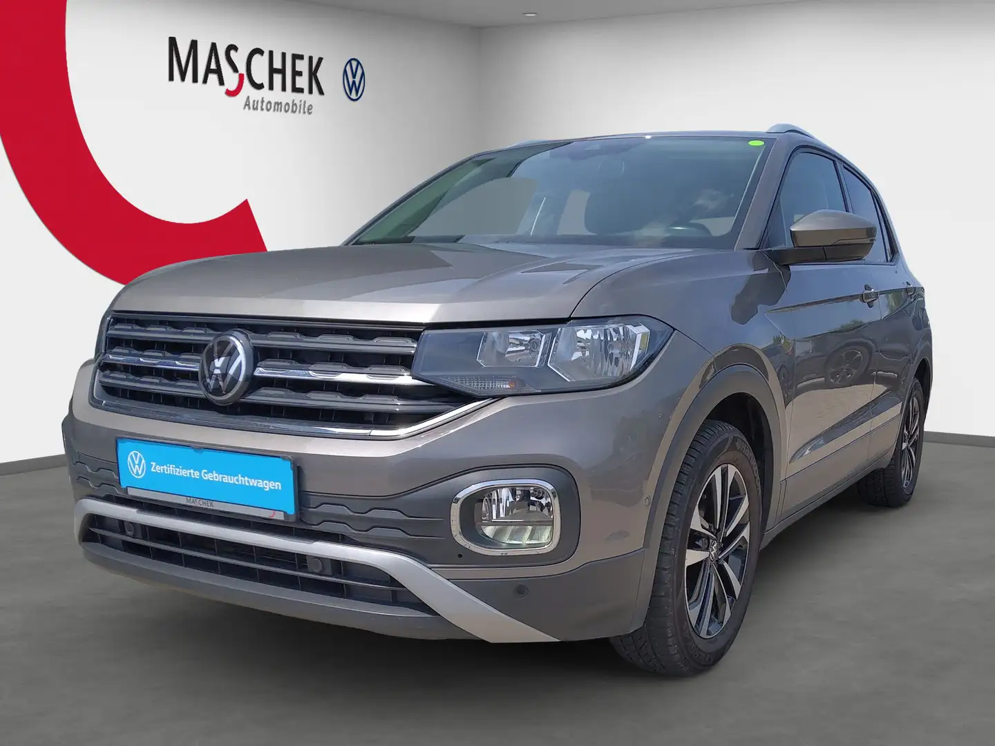 Volkswagen T-Cross United 1.0 TSI PDC ACC RearView DAB CarPlay Sitzh Gris - 2