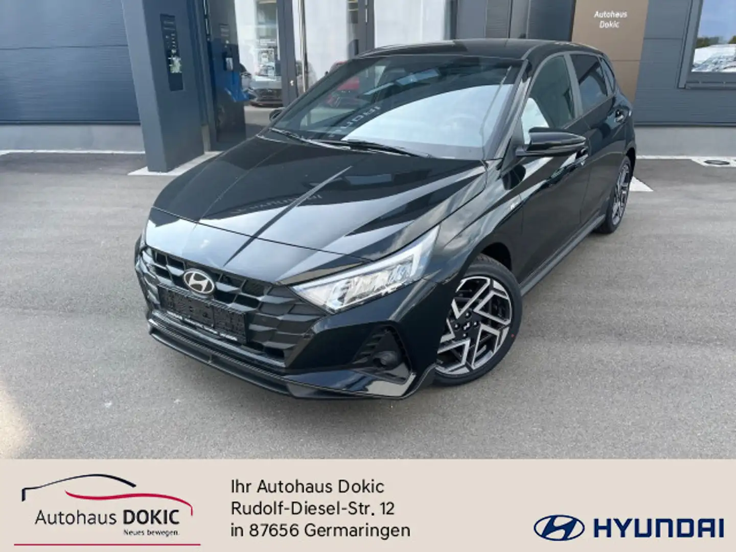 Hyundai i20 N Line 1.0 T-GDI 6MT Smartpaket NAVI BOSE CAM Schwarz - 2