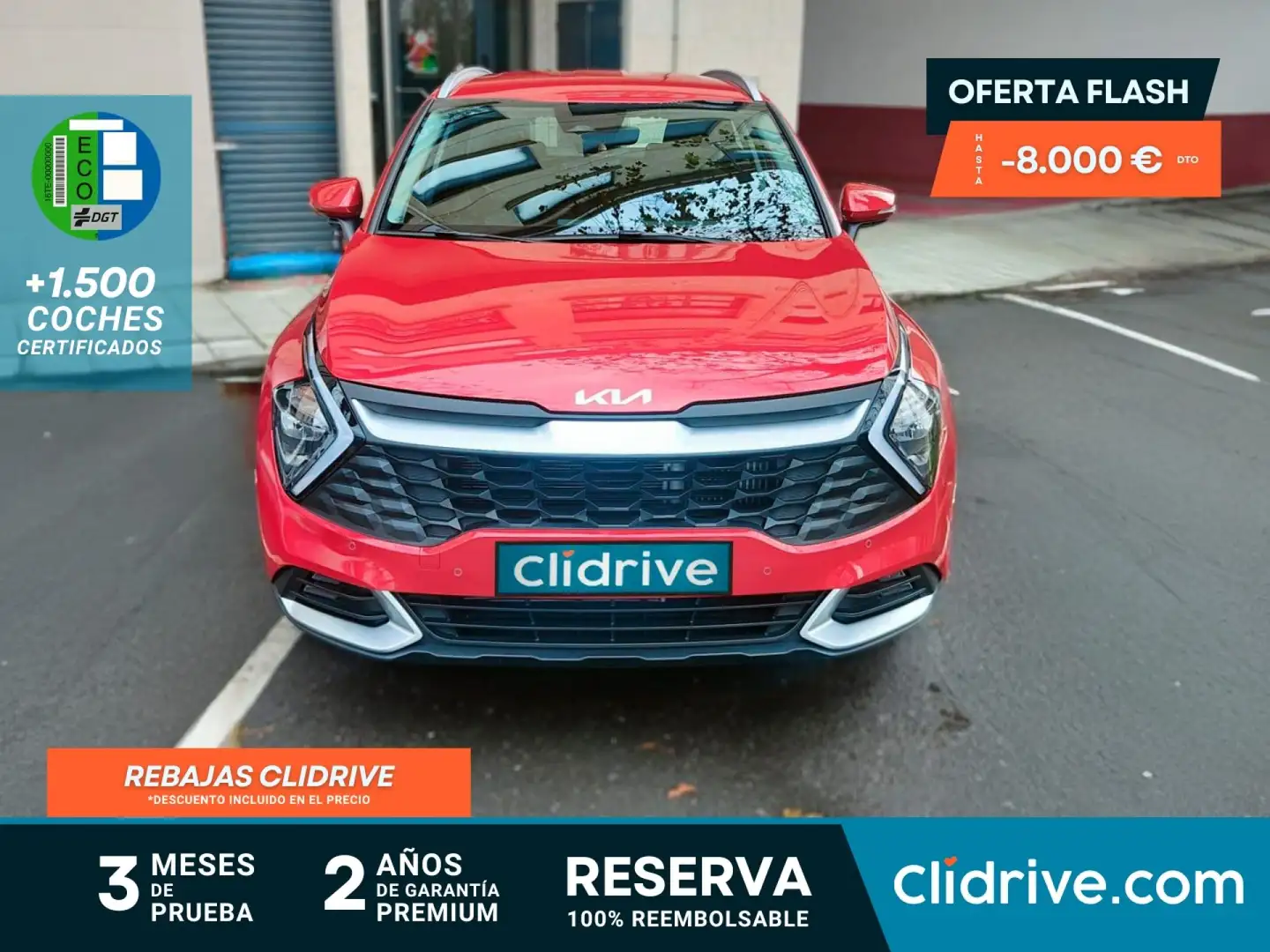 Kia Sportage 1.6 T-GDi Concept 150 Rojo - 1