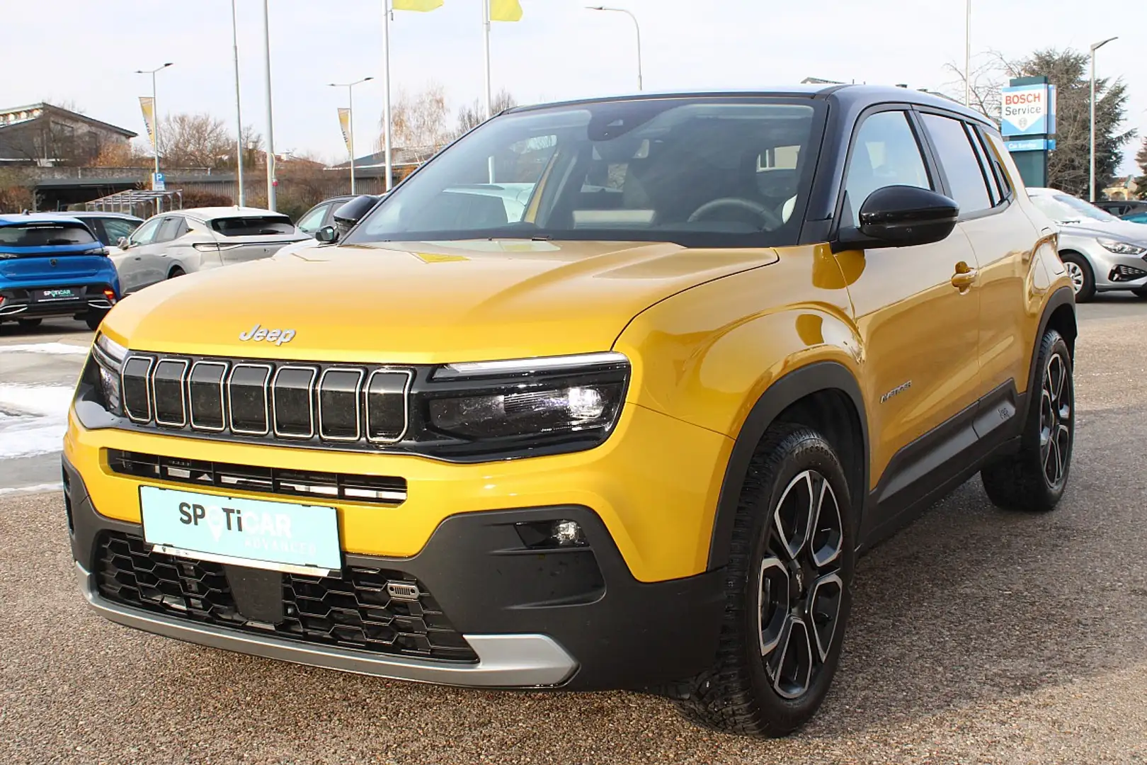 Jeep Avenger 1.2 GSE T3 Altitude Gelb - 1