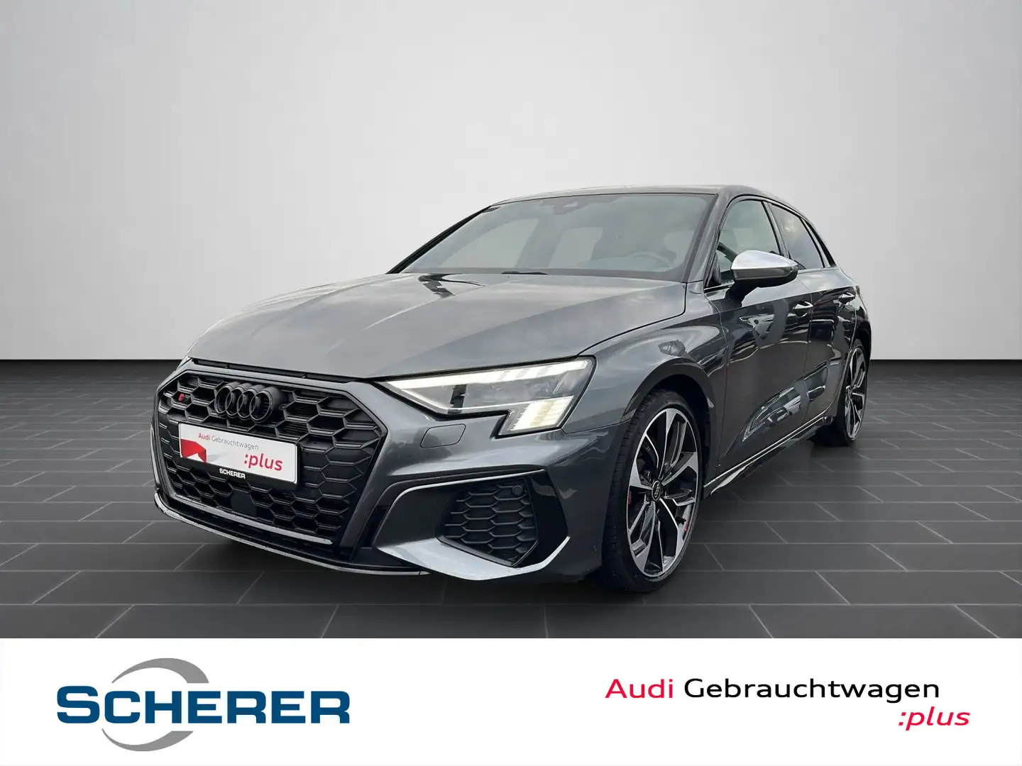 Audi S3 TFSI quat./S tro. Matrix-LED/Navi/K Grau - 1