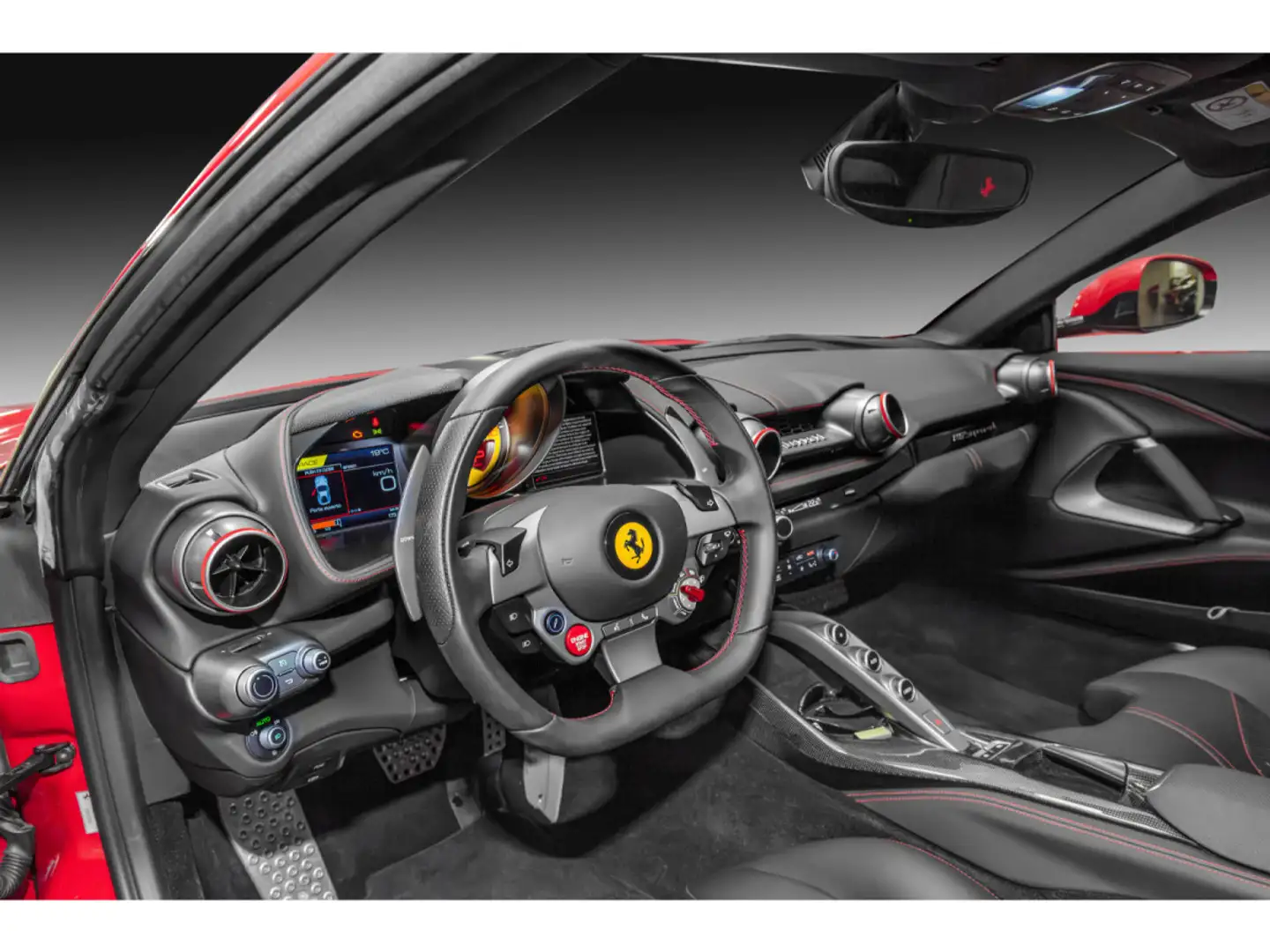 Ferrari 812 Superfast SUPERFAST ROSSO 70 ANNI SPECIAL COLOURS Rouge - 2
