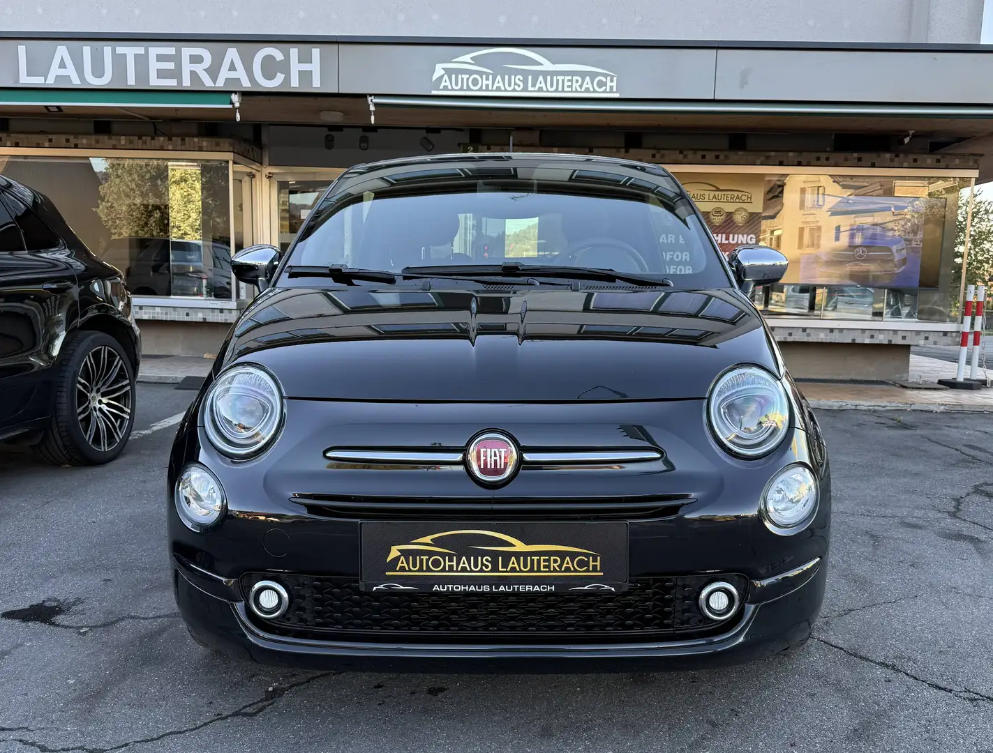Fiat 500 1,0 GSE Hybrid Dolcevita *1.BESITZ *NAVI *APP *PDC HI *KLIMAAUT. Schwarz - 2