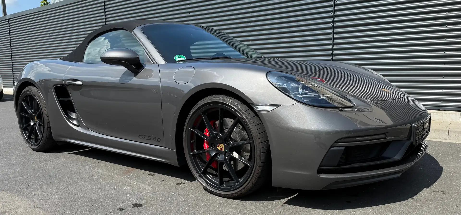 Porsche Boxster 718 Boxster 718 GTS 4.0 Grau - 2