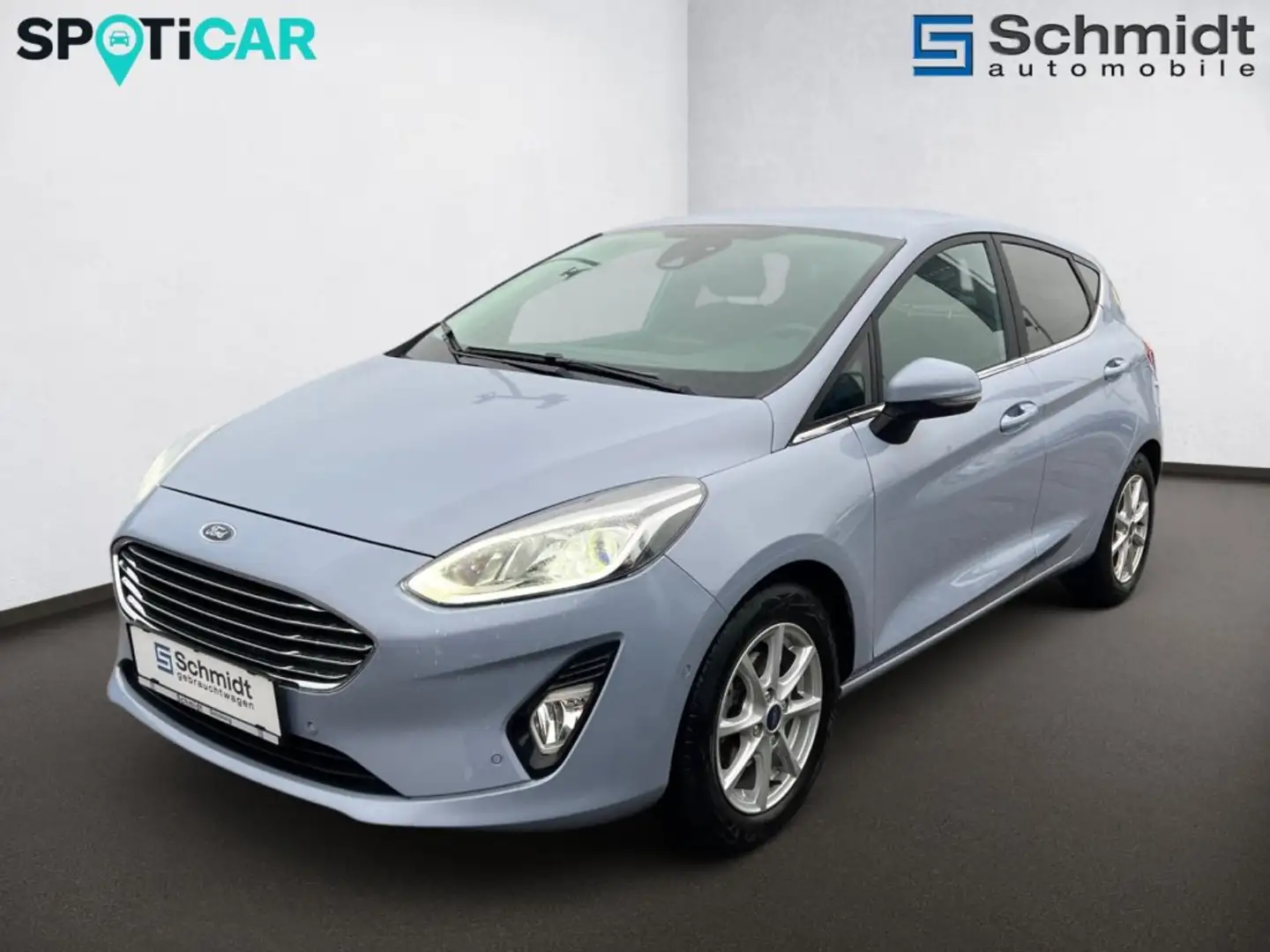 Ford Fiesta Titanium 1,0 EcoBoost Hybrid Start/Stop Blau - 2