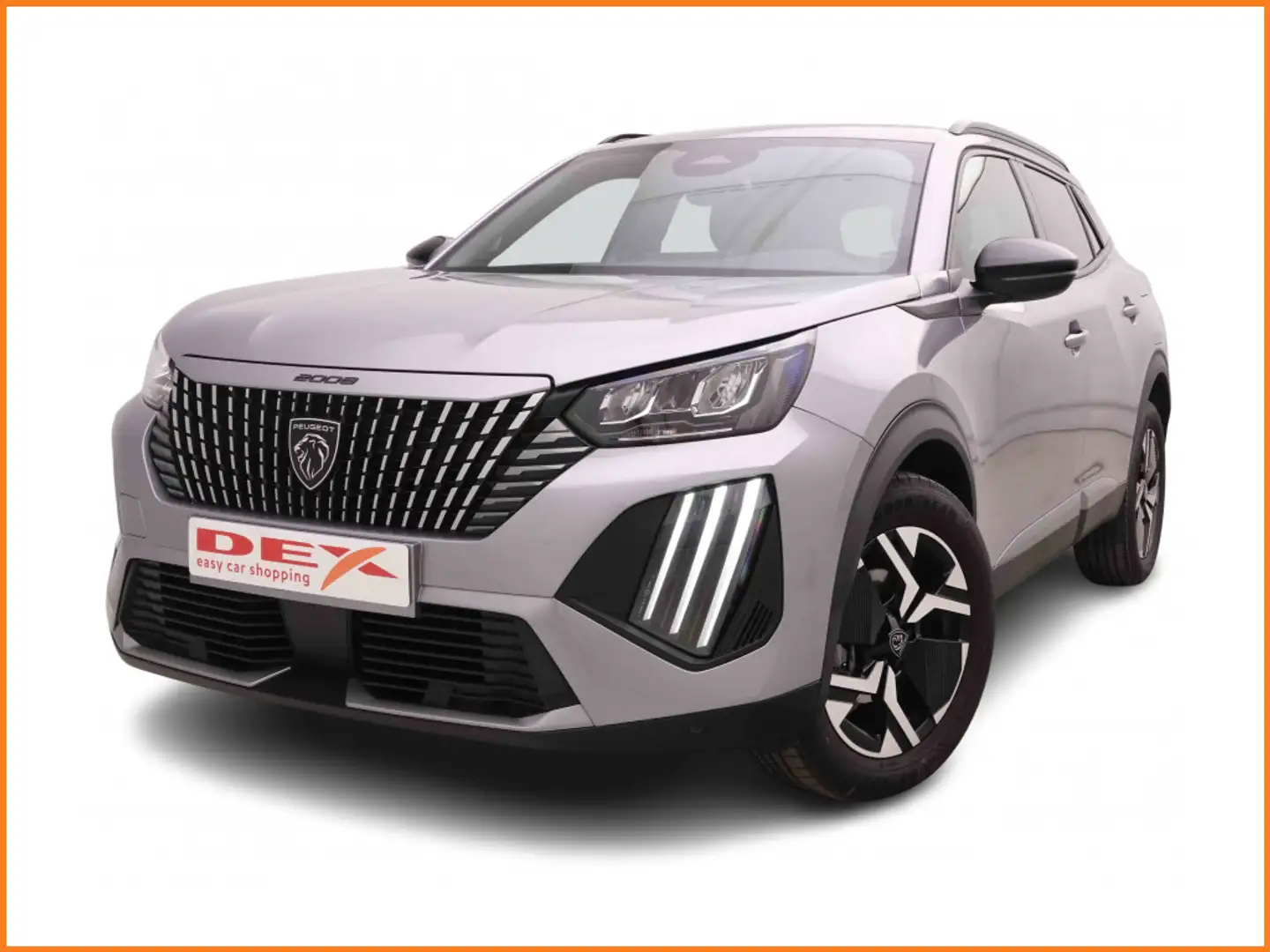 Peugeot 2008 1.2 T 100 Allure + LED + ALU17 Gris - 1