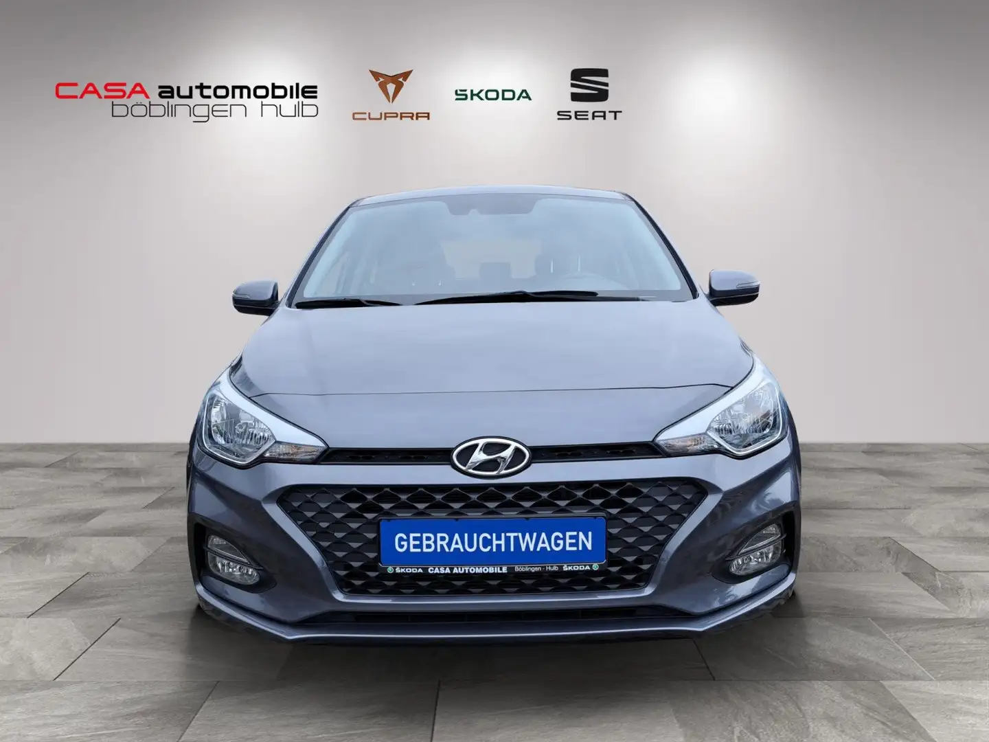 Hyundai i20 Trend 1.0 DCT Klima SHZ PDC Kamera Сірий - 2