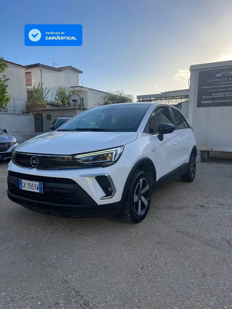 Opel Crossland Crossland 1.5 ecotec Edition 110cv Blanc - 2