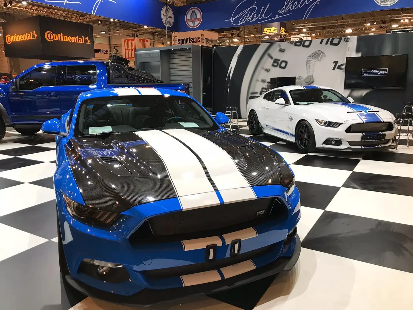 Shelby Ford Mustang Shelby GTE Синій - 1
