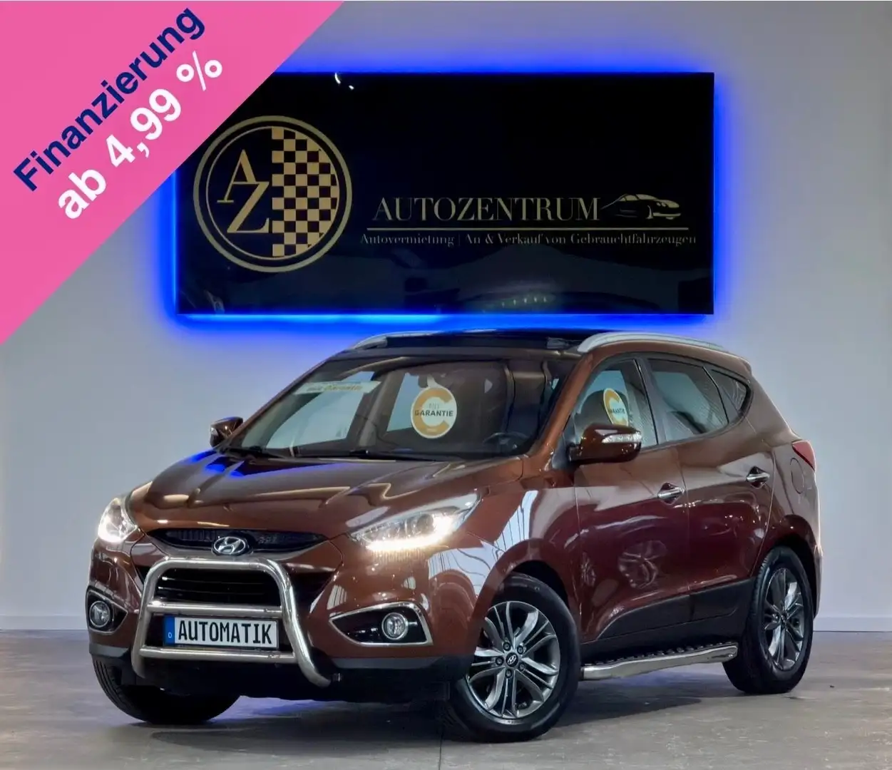 Hyundai iX35 2.0d AWD 4x4 Automatik*GARANTIE*PANO*LEDER* Brun - 1