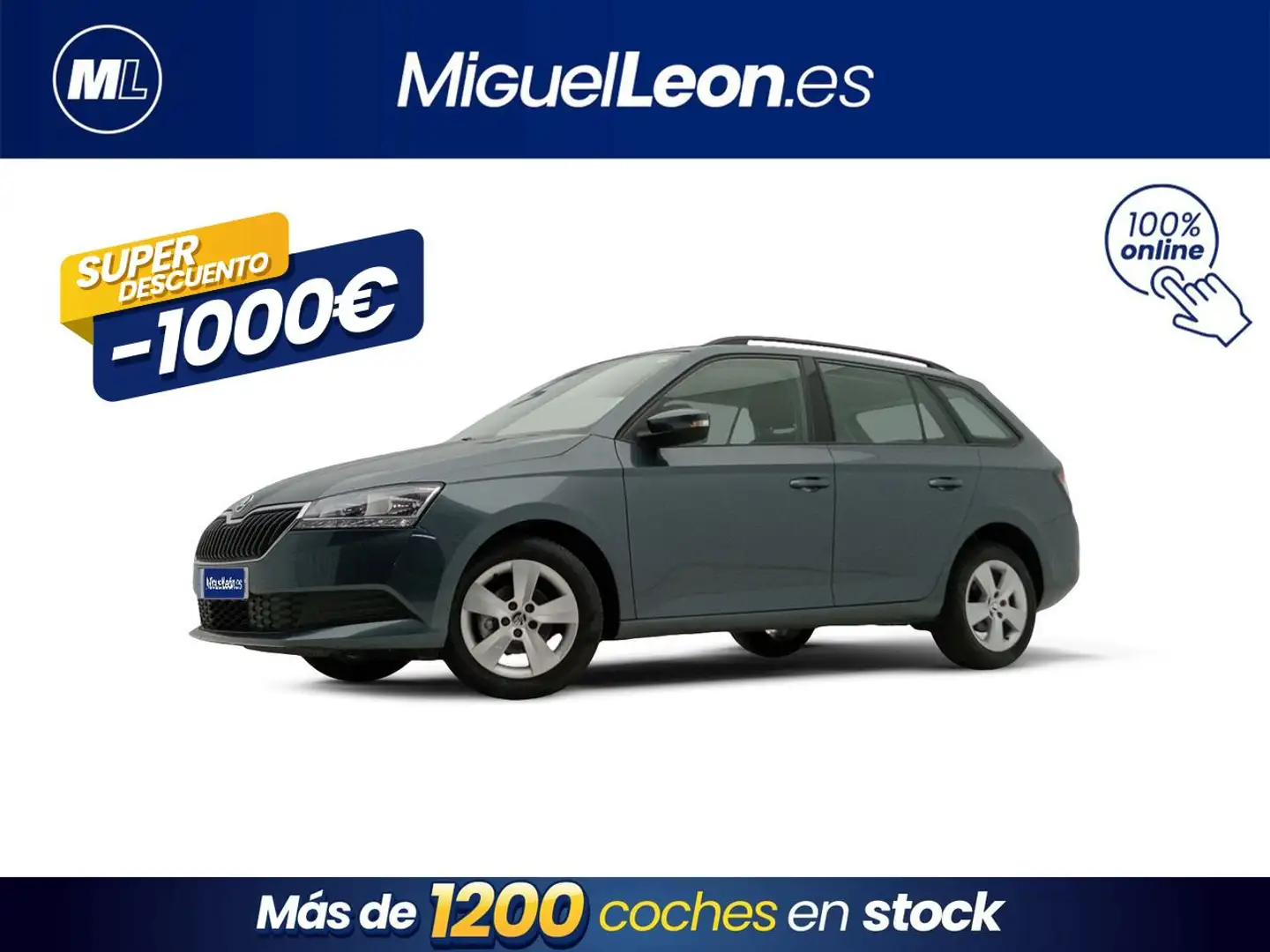 Skoda Fabia Combi 1.0 TSI Ambition 70kW Gris - 1