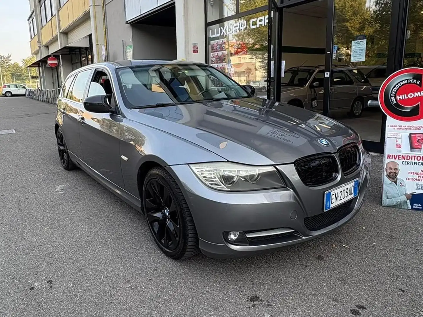 BMW 320 Serie 3 E91 Touring 320d Touring  Msport 184 CV Grigio - 1
